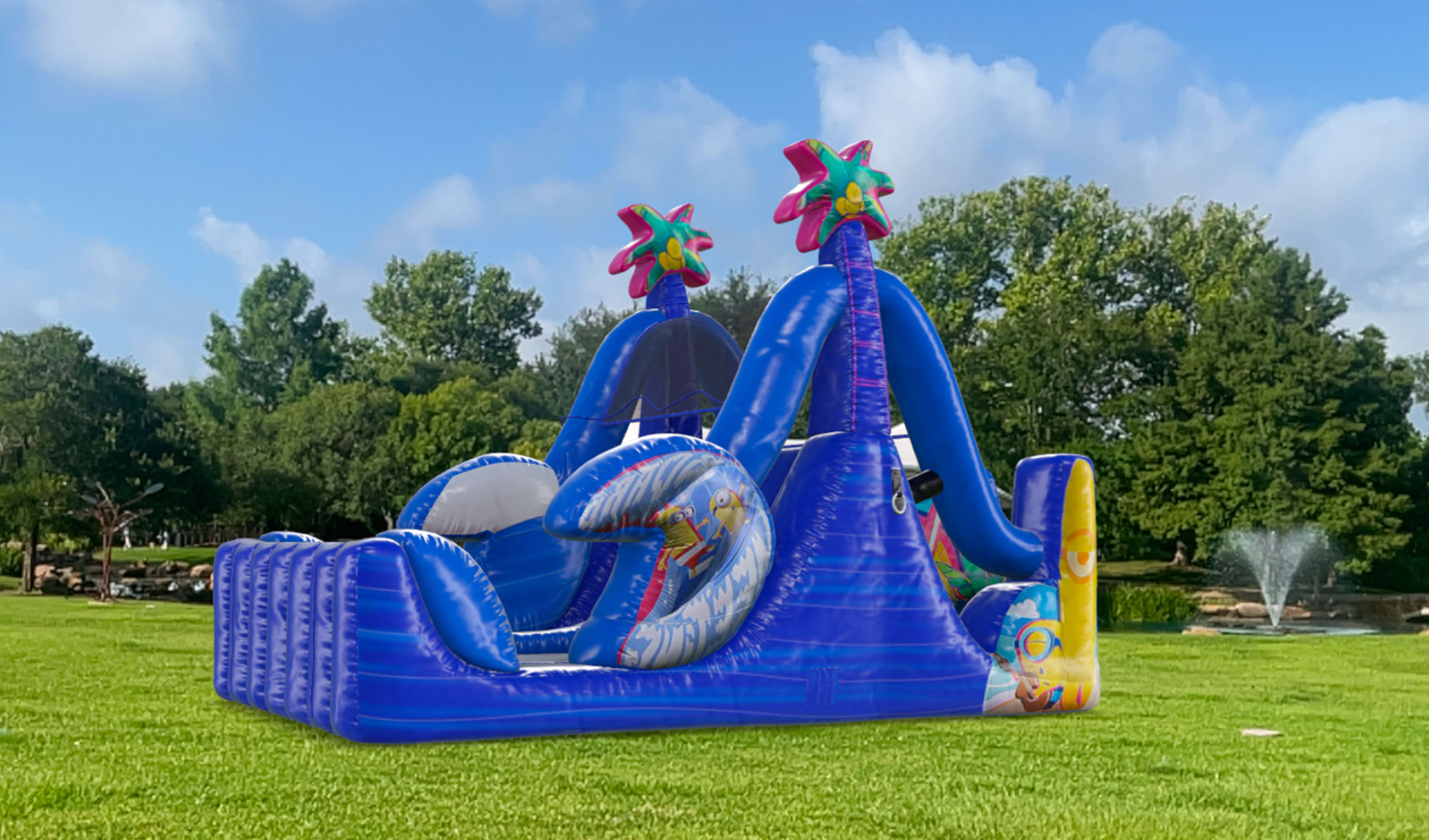 Minions Inflatable Water Slide Despicable Me Parties 1