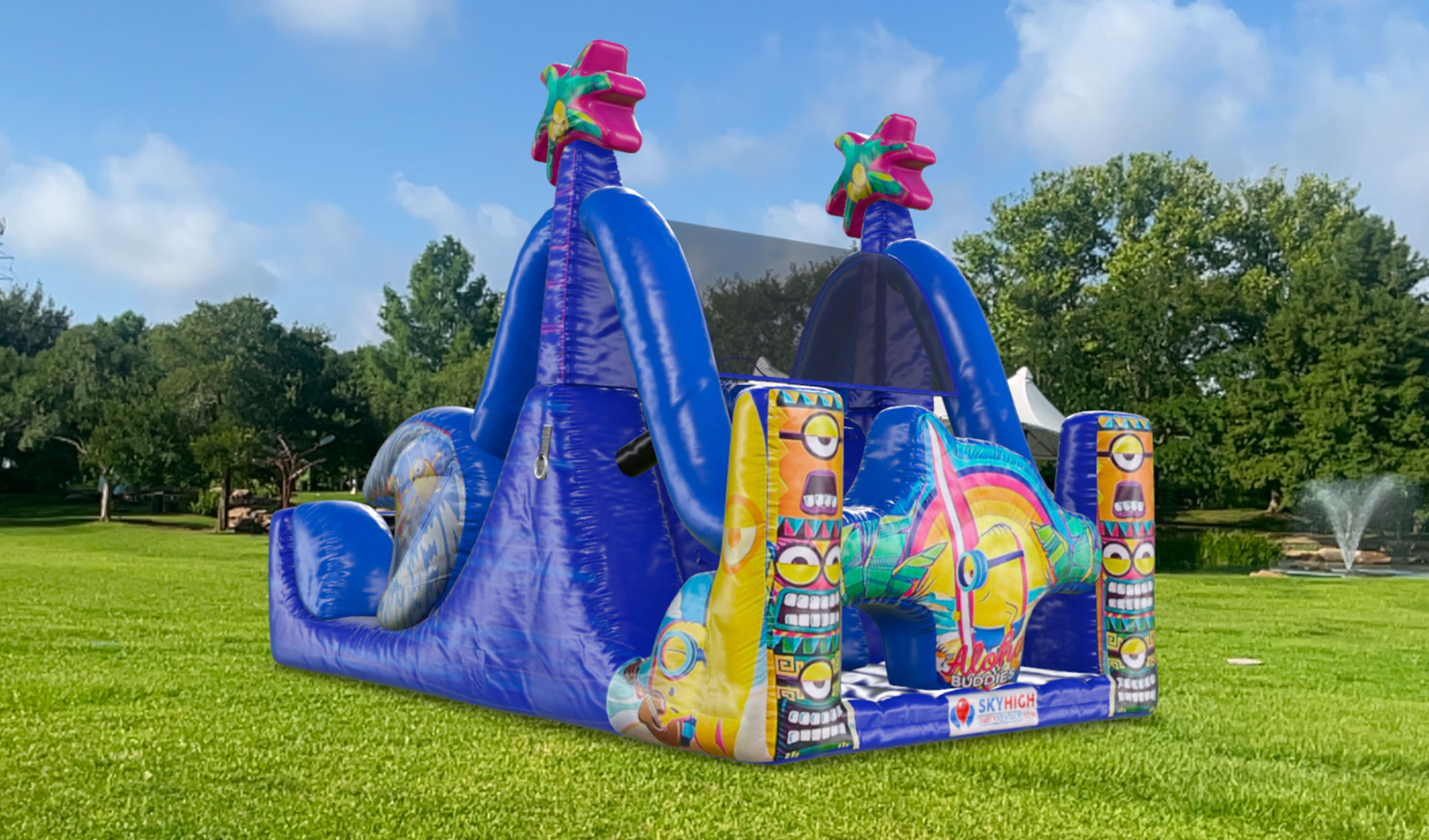 Minions Inflatable Water Slide Despicable Me Parties 5