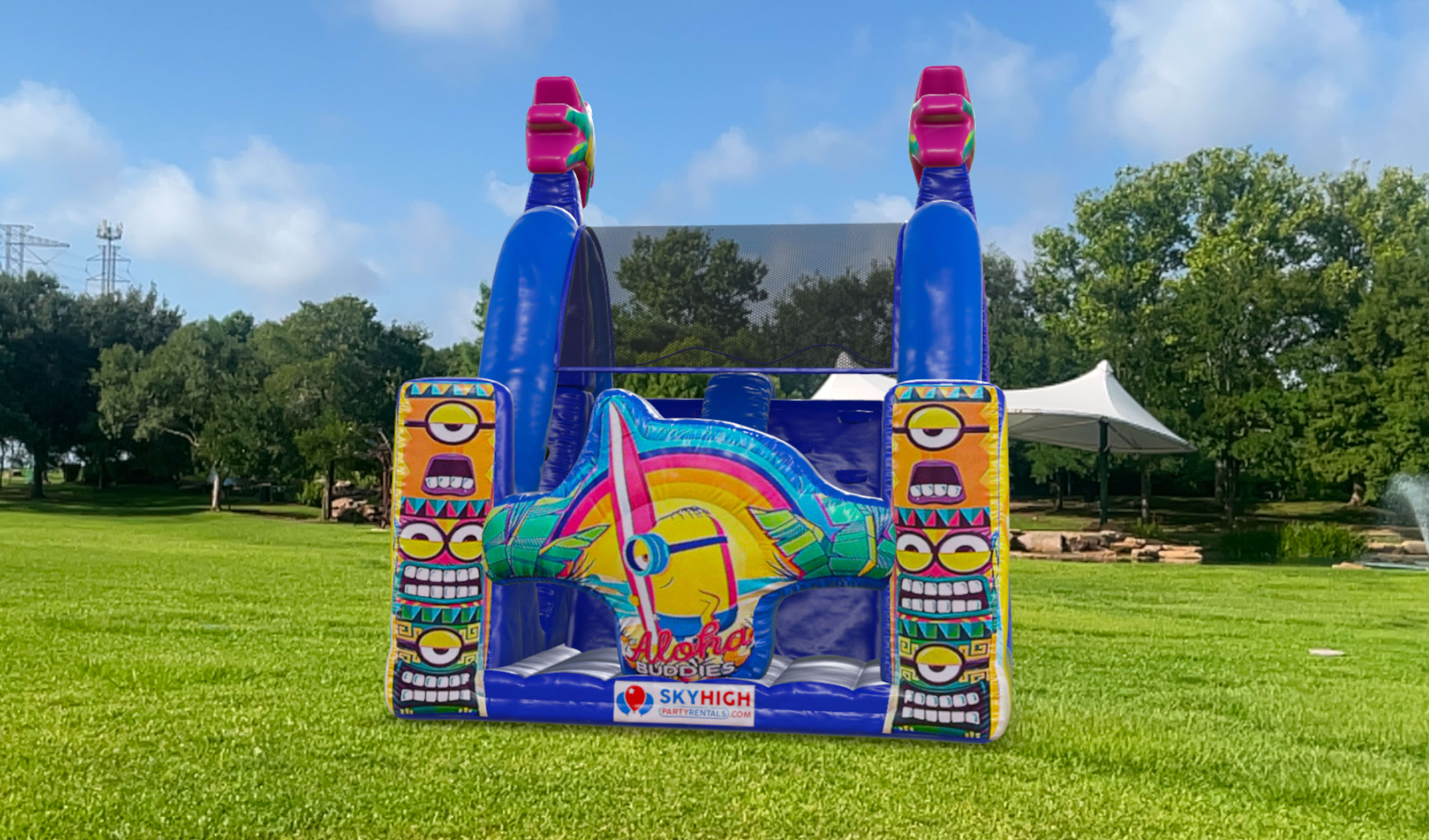 Minions Inflatable Water Slide Despicable Me Parties 6