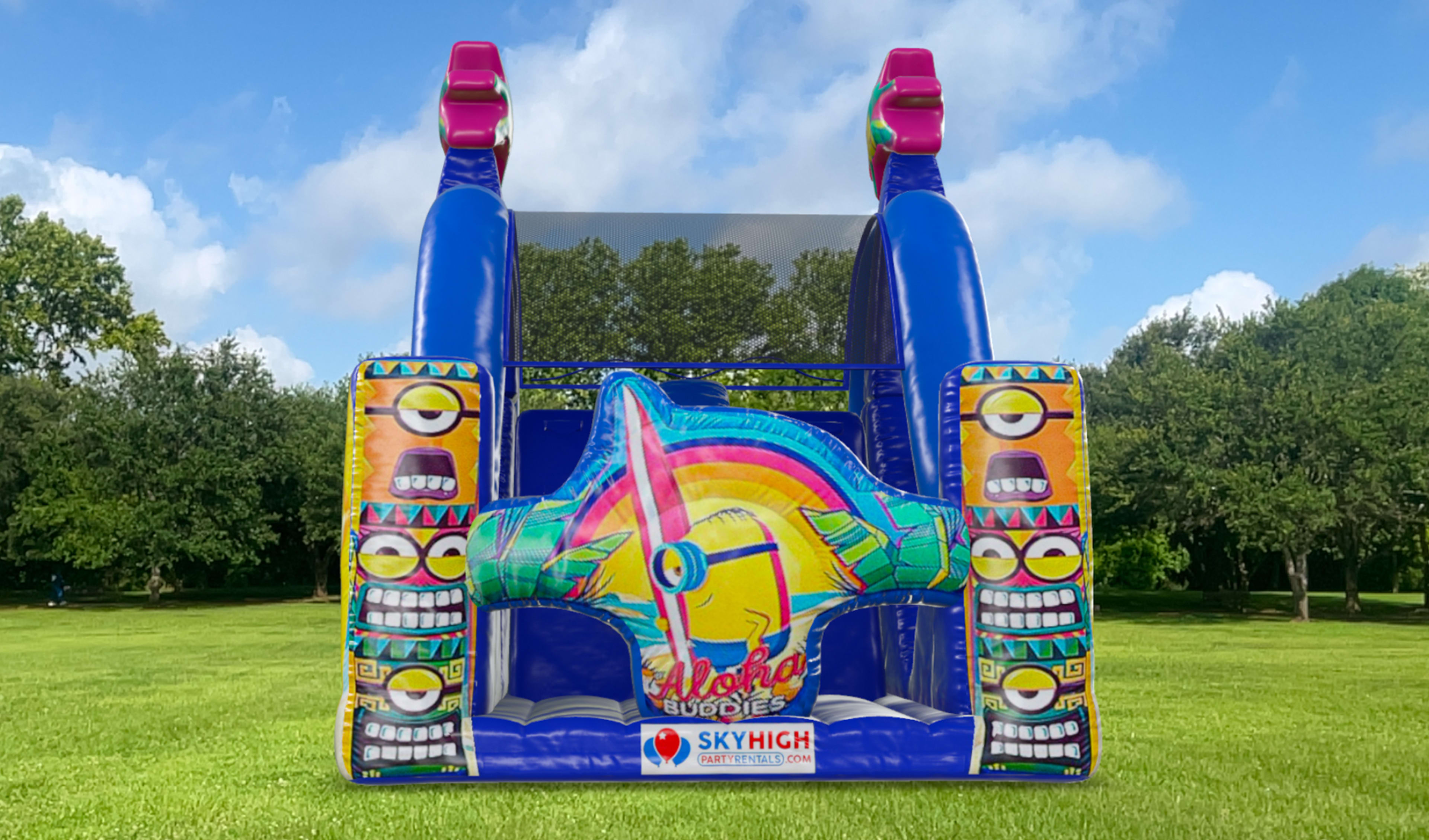 Minions Inflatable Water Slide Despicable Me Parties 9