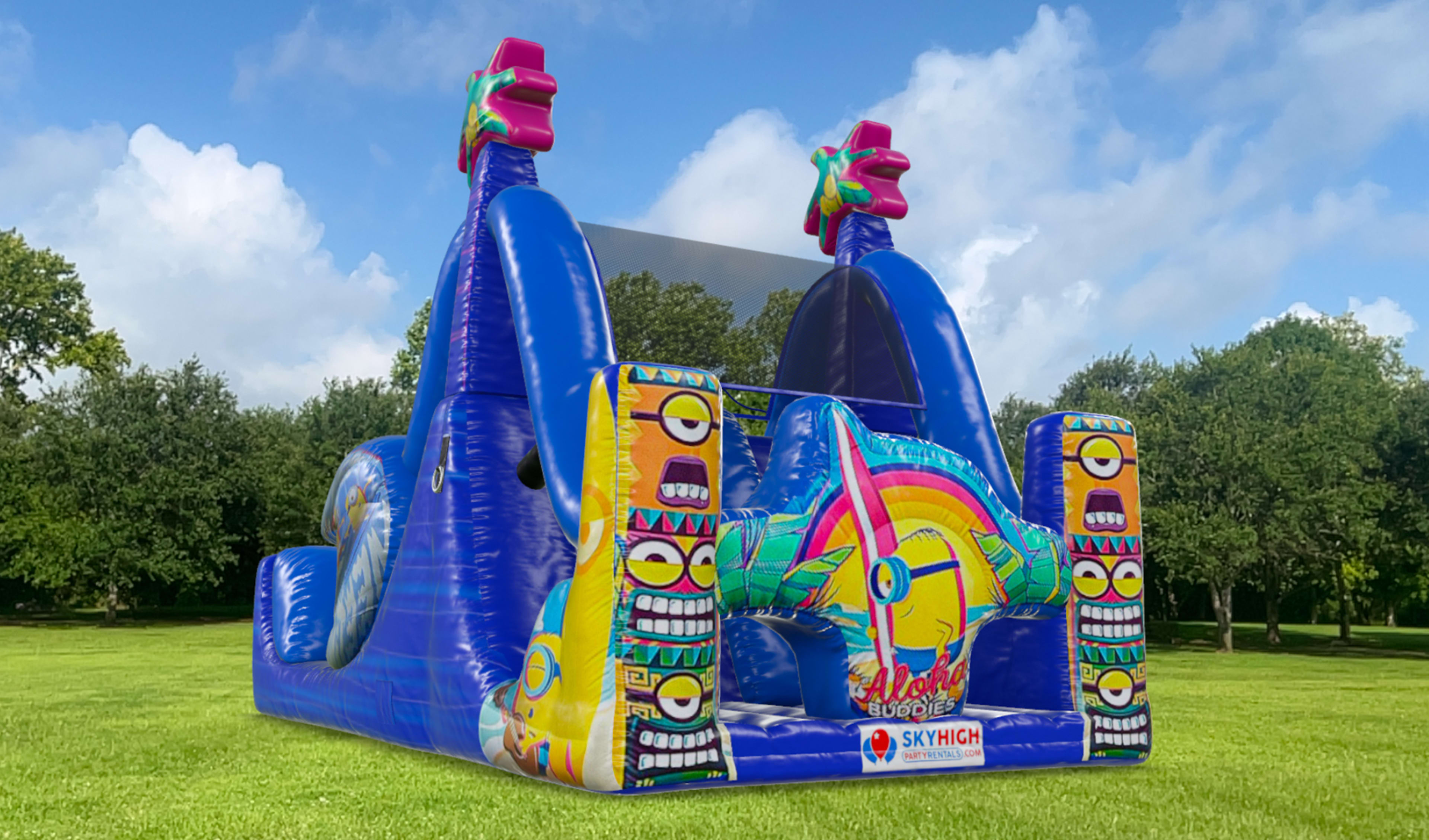 Minions Inflatable Water Slide Despicable Me Parties 13