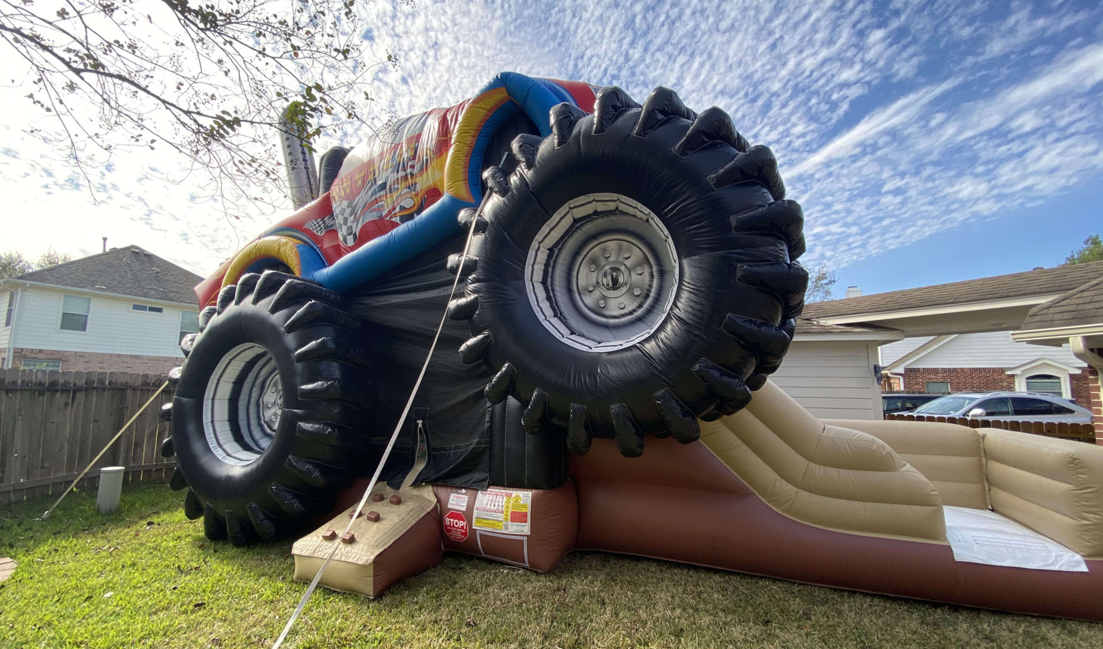 Monster Truck Jump House