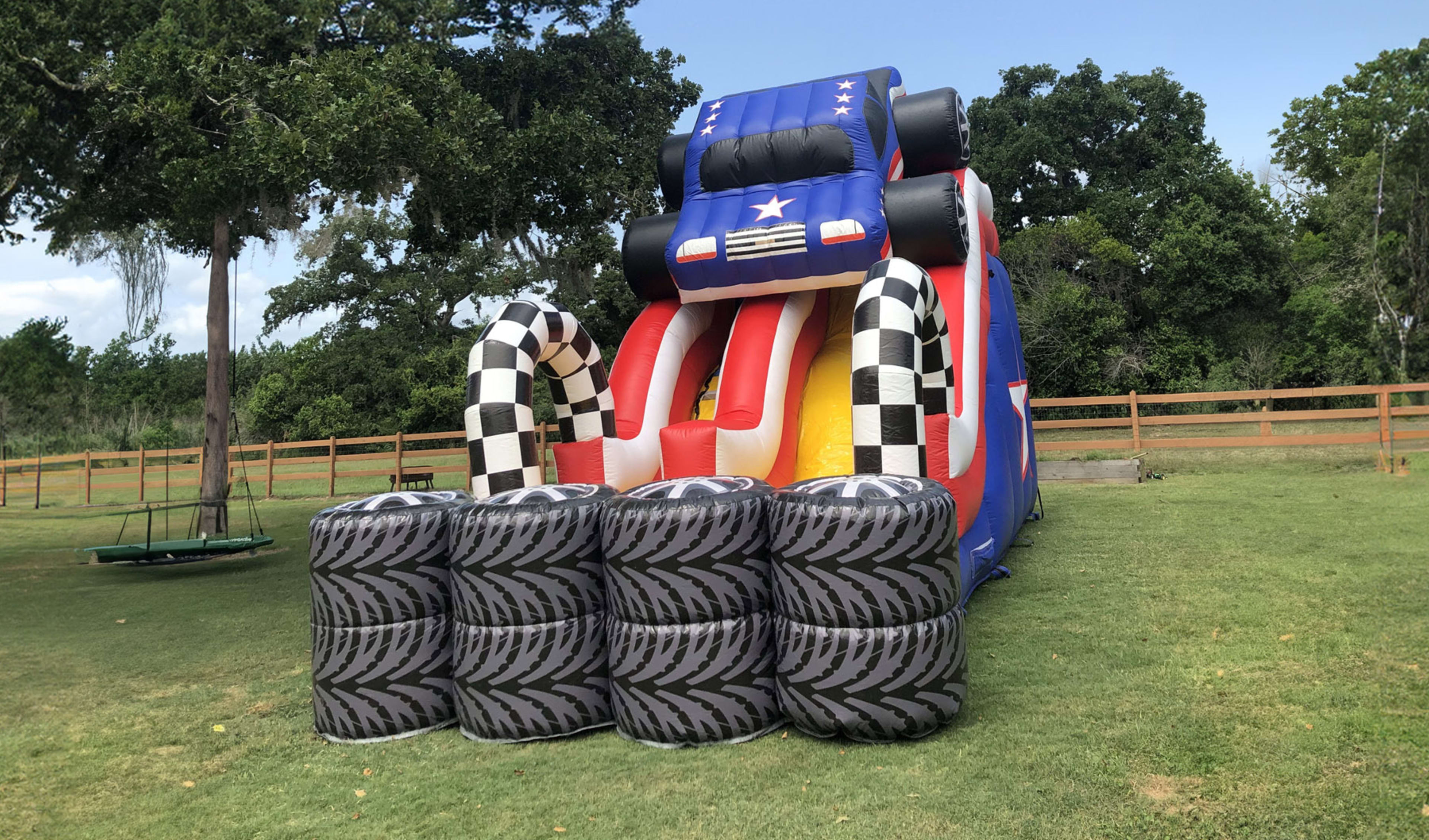Monster Truck Inflatable Bouncer