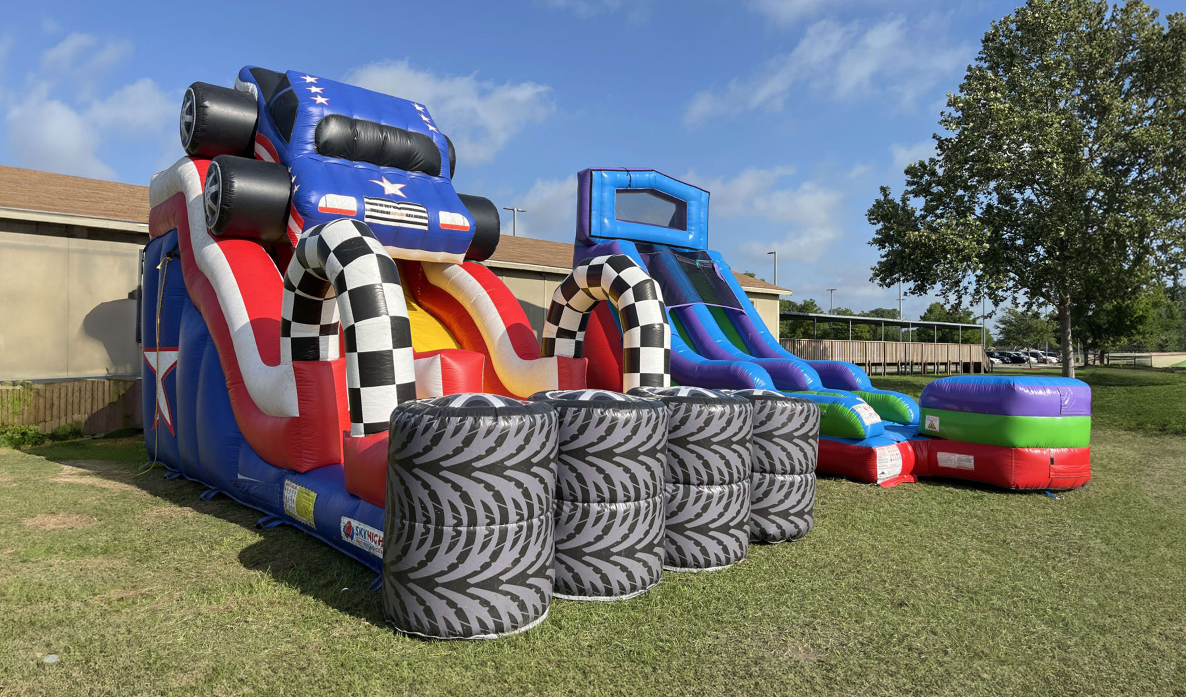 Monster Truck Inflatable Bouncer