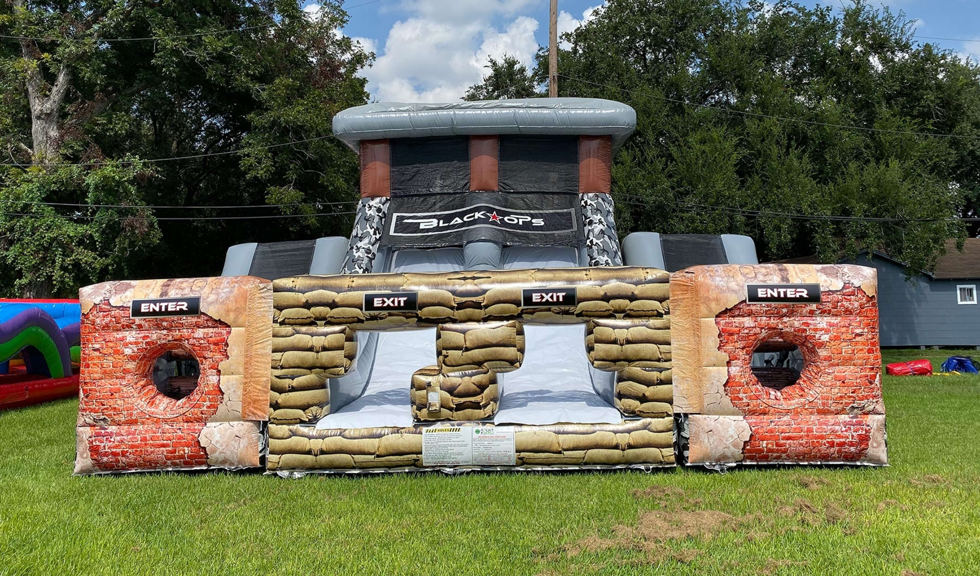 Bounce House 3 Piece Obstacle