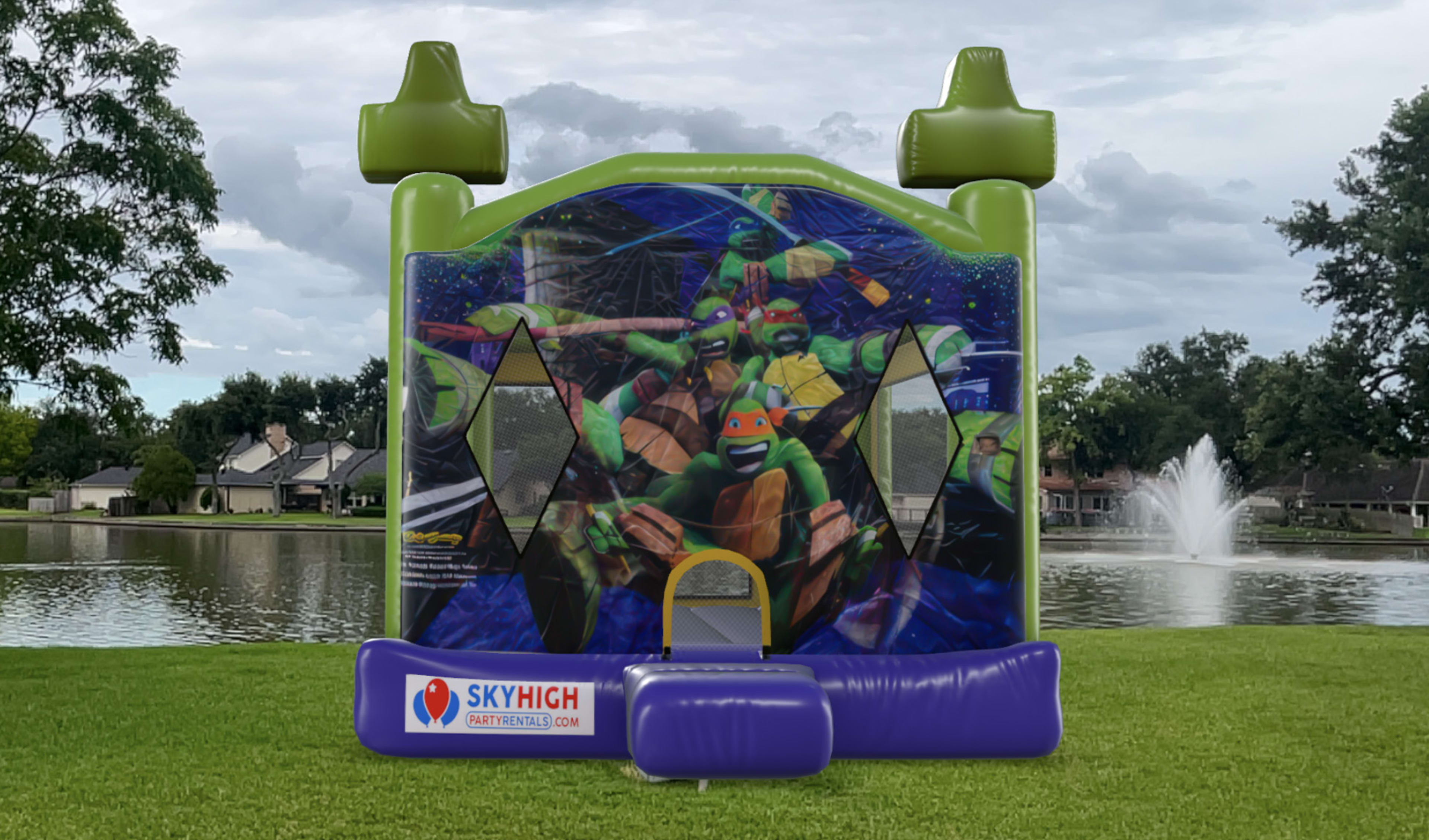 Ninja Turtles Bounce House