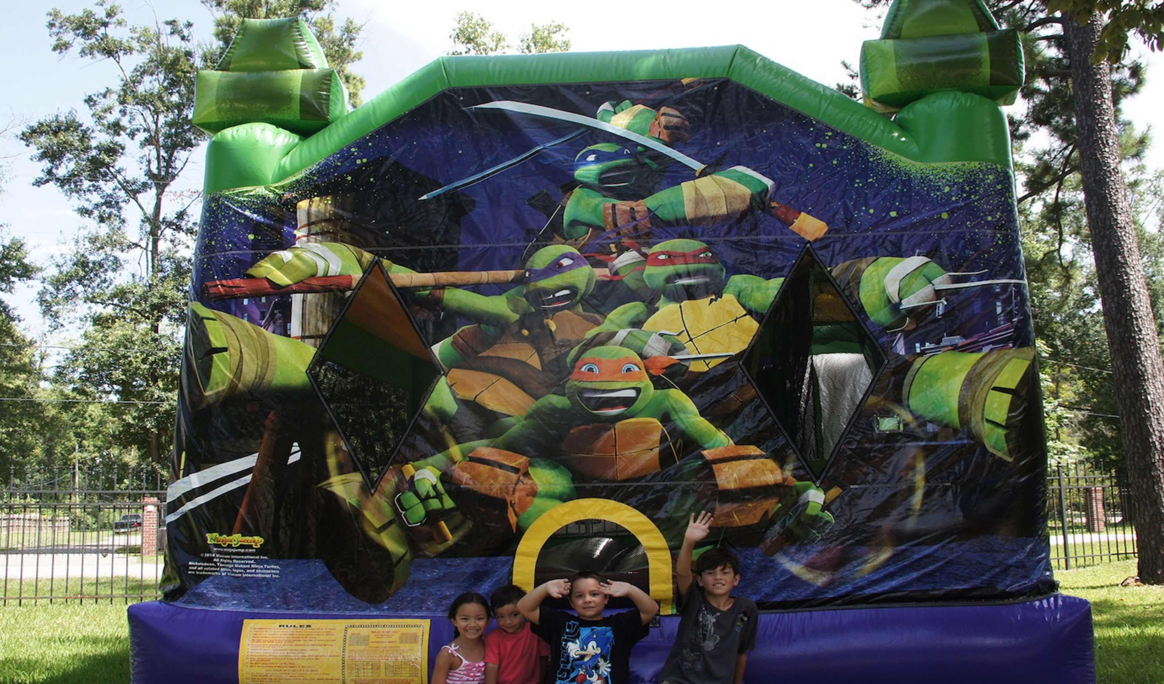 Ninja Turtles Moonwalk Rental