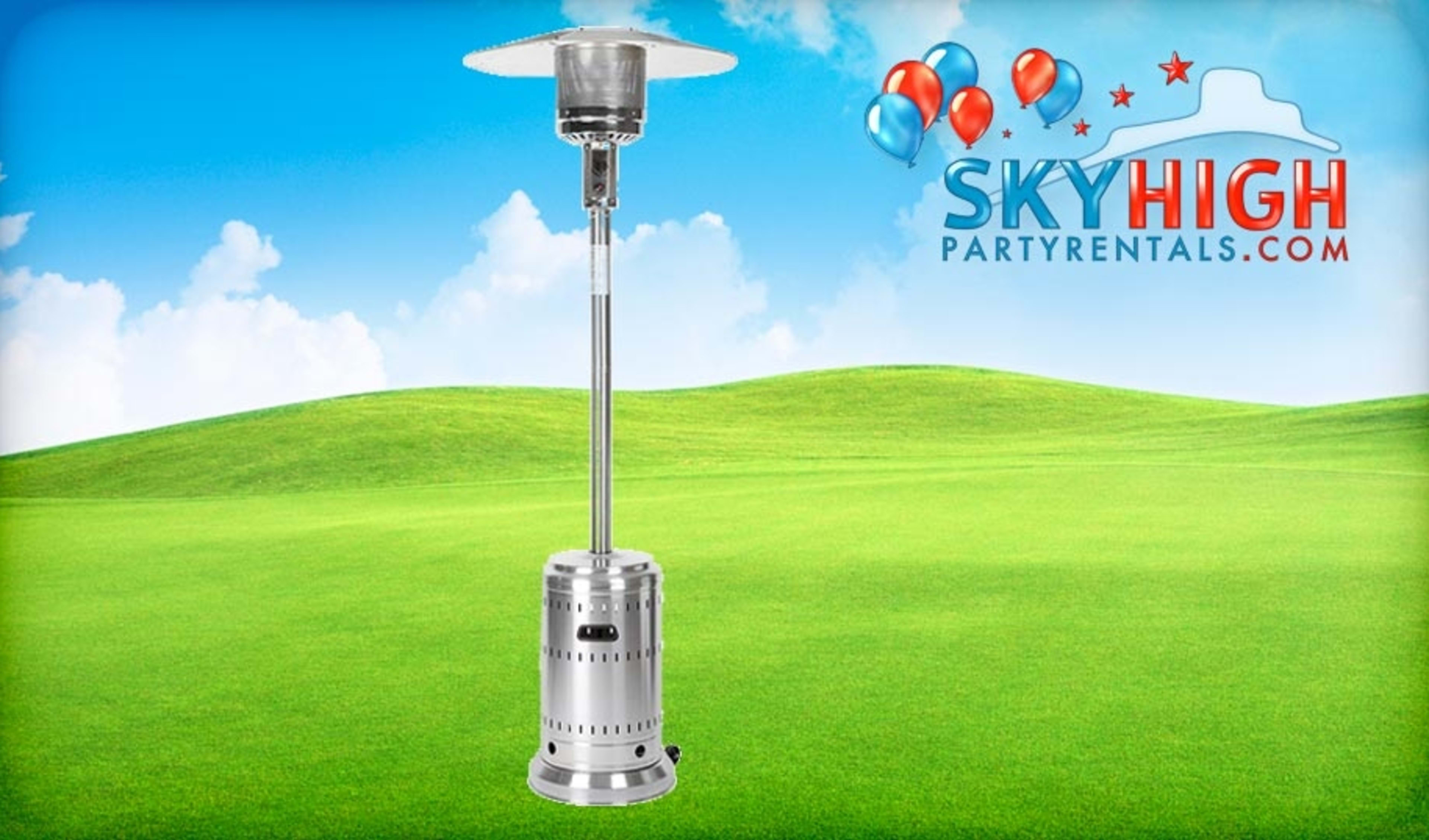 Houston Outdoor Patio Heater Rentals with Propane