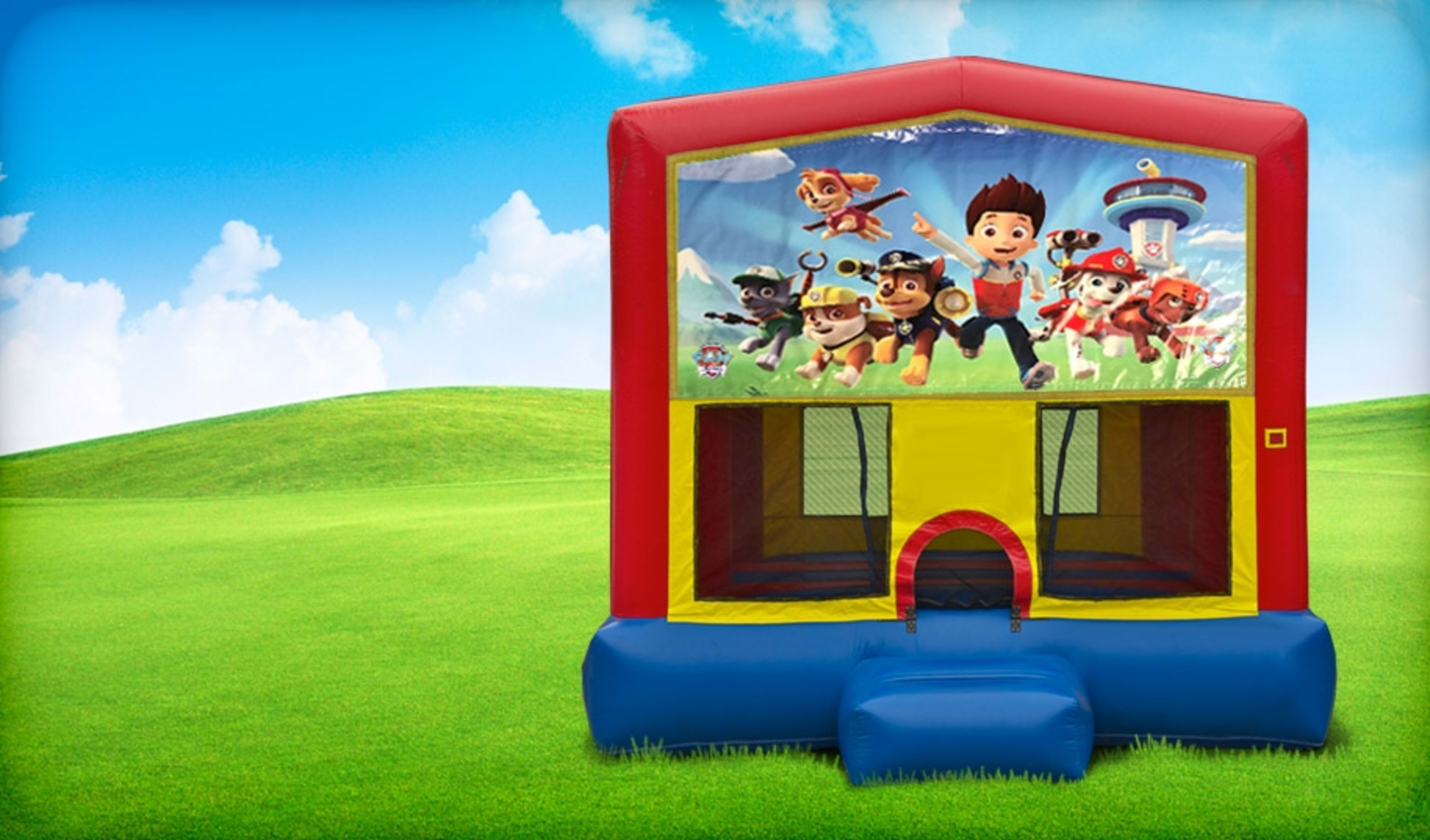 13 x 13 Paw Patrol Inflatable Bounce House