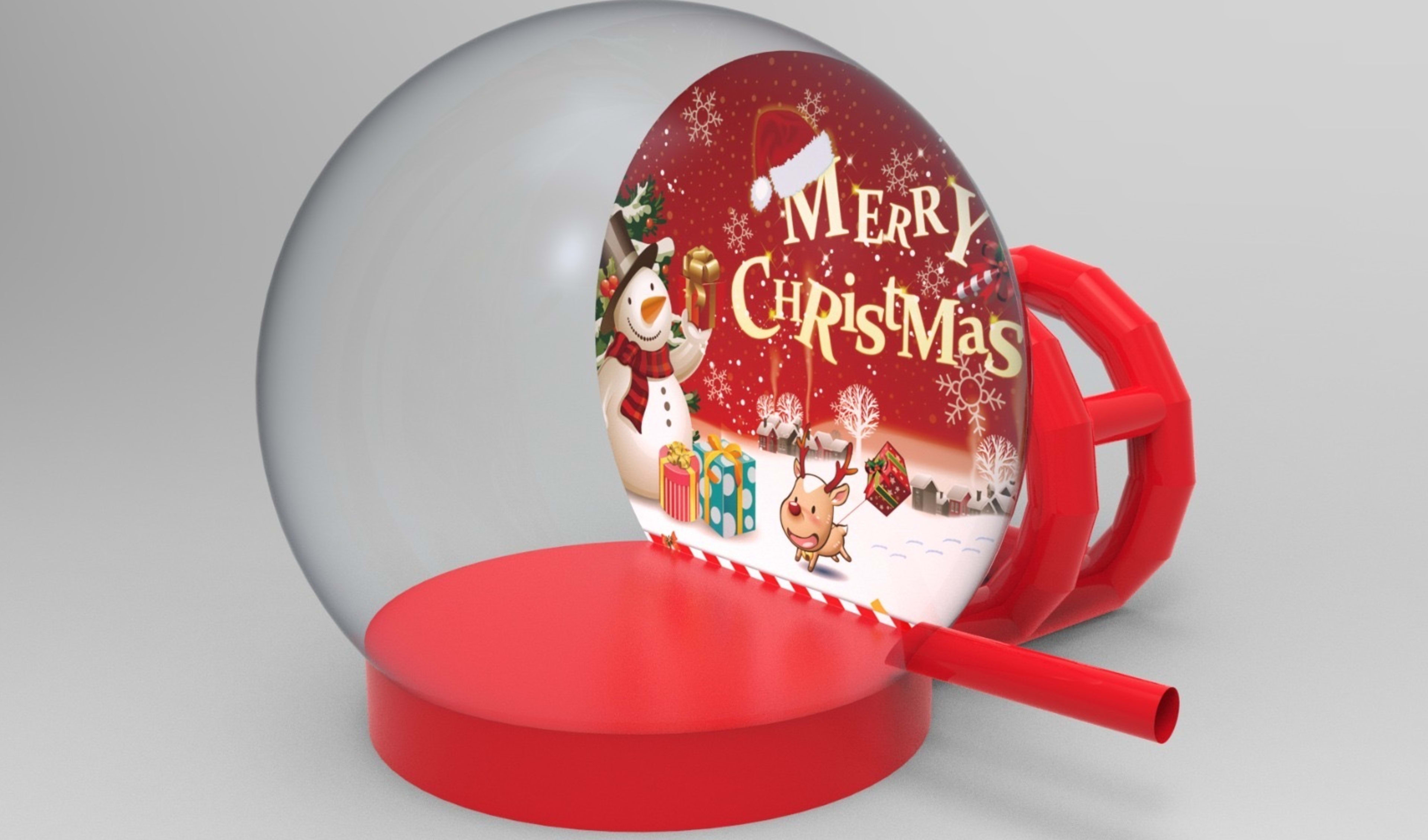 Holiday Snow Globe Inflatable