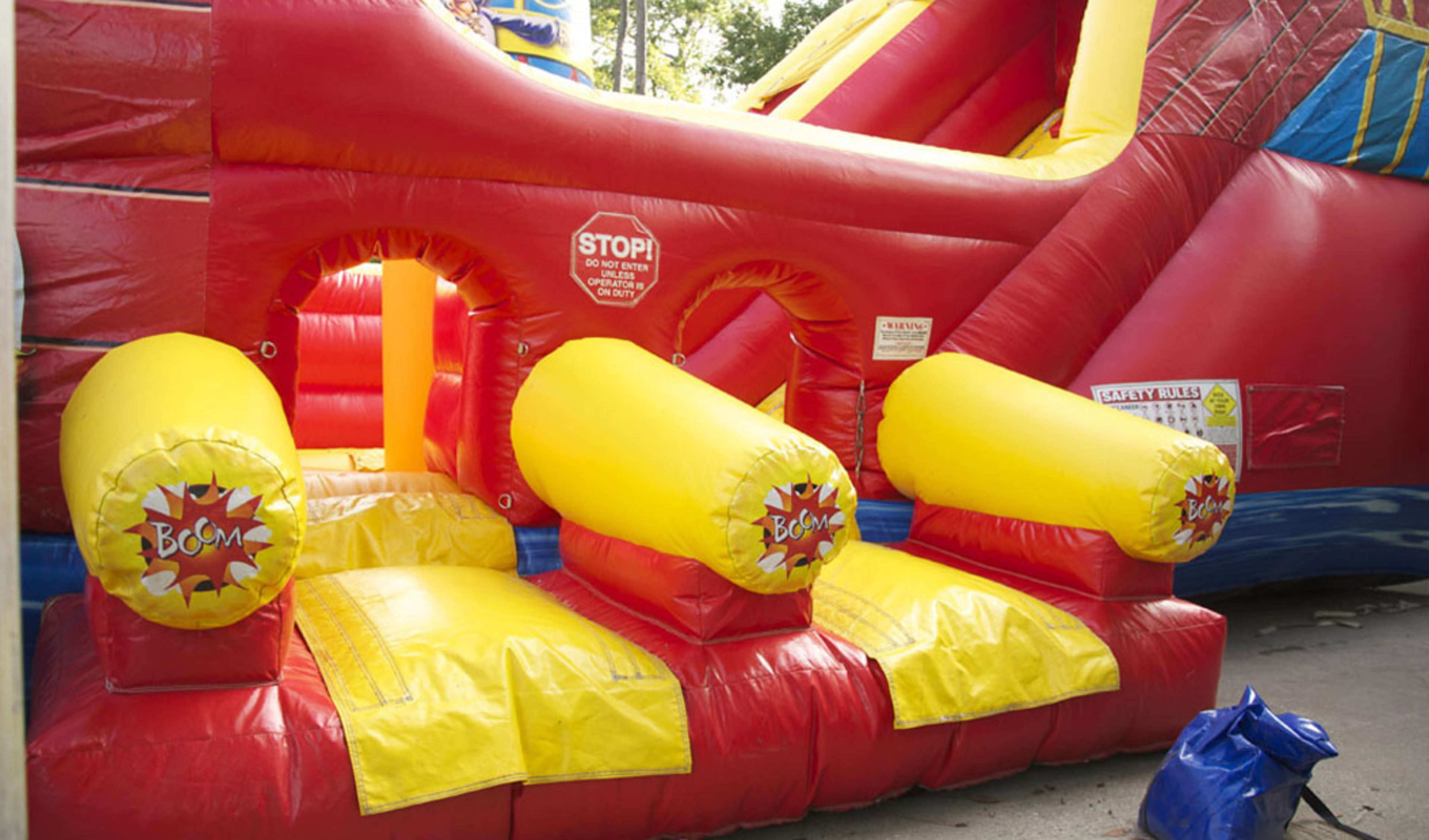 Pirate Ship Inflatable Bounce House