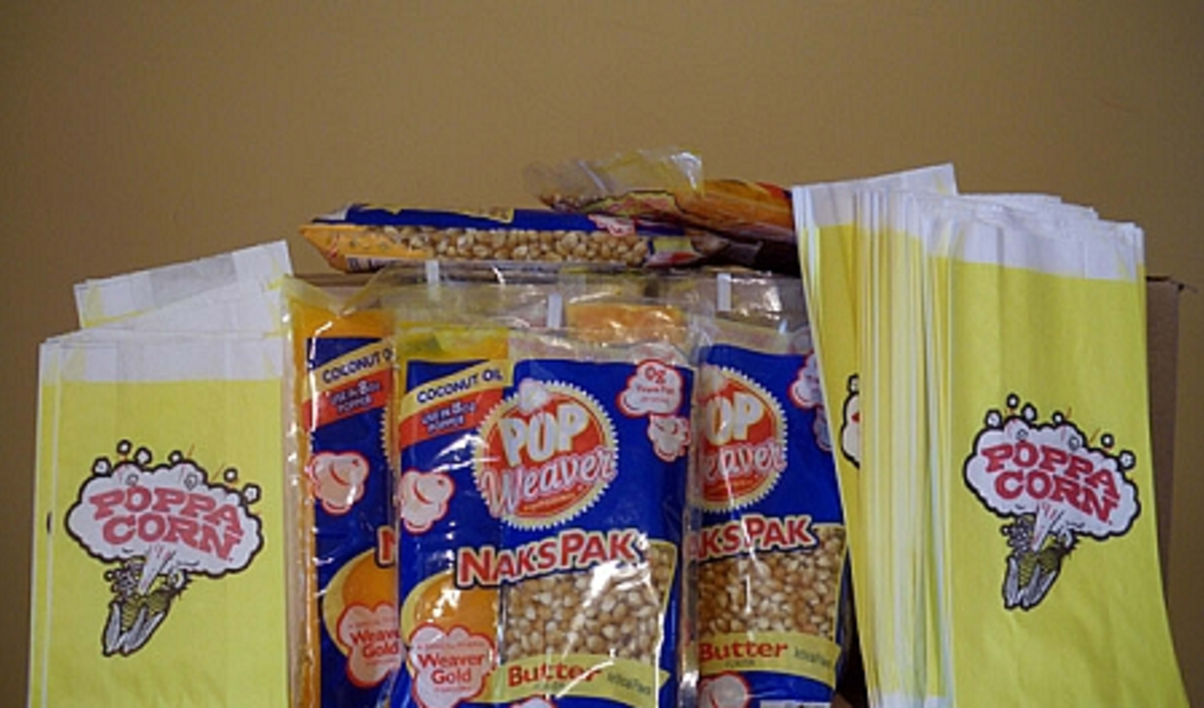 popcorn supplies for 50 people