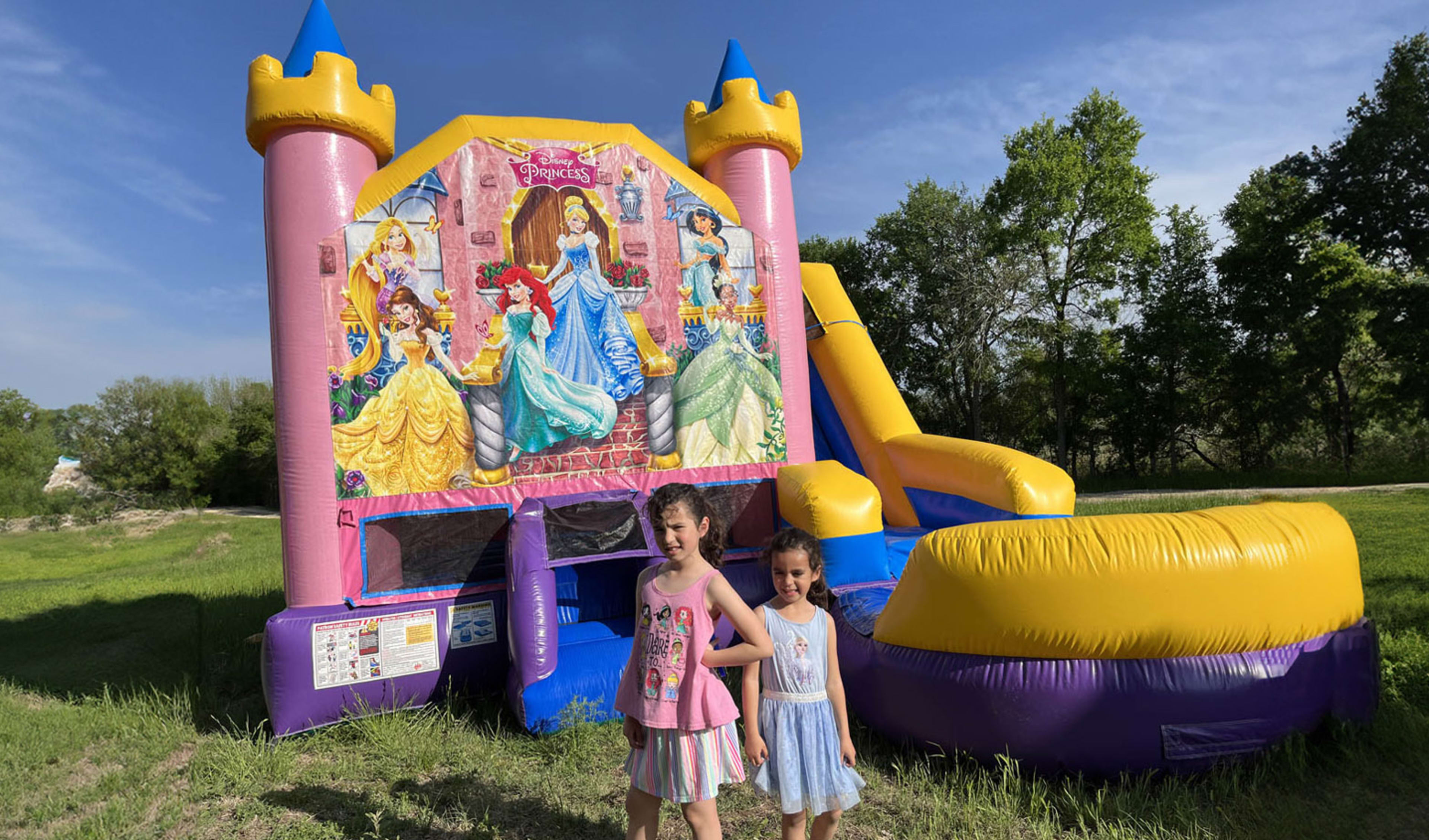 Rent a 6in1 Disney Princess Bounce House
