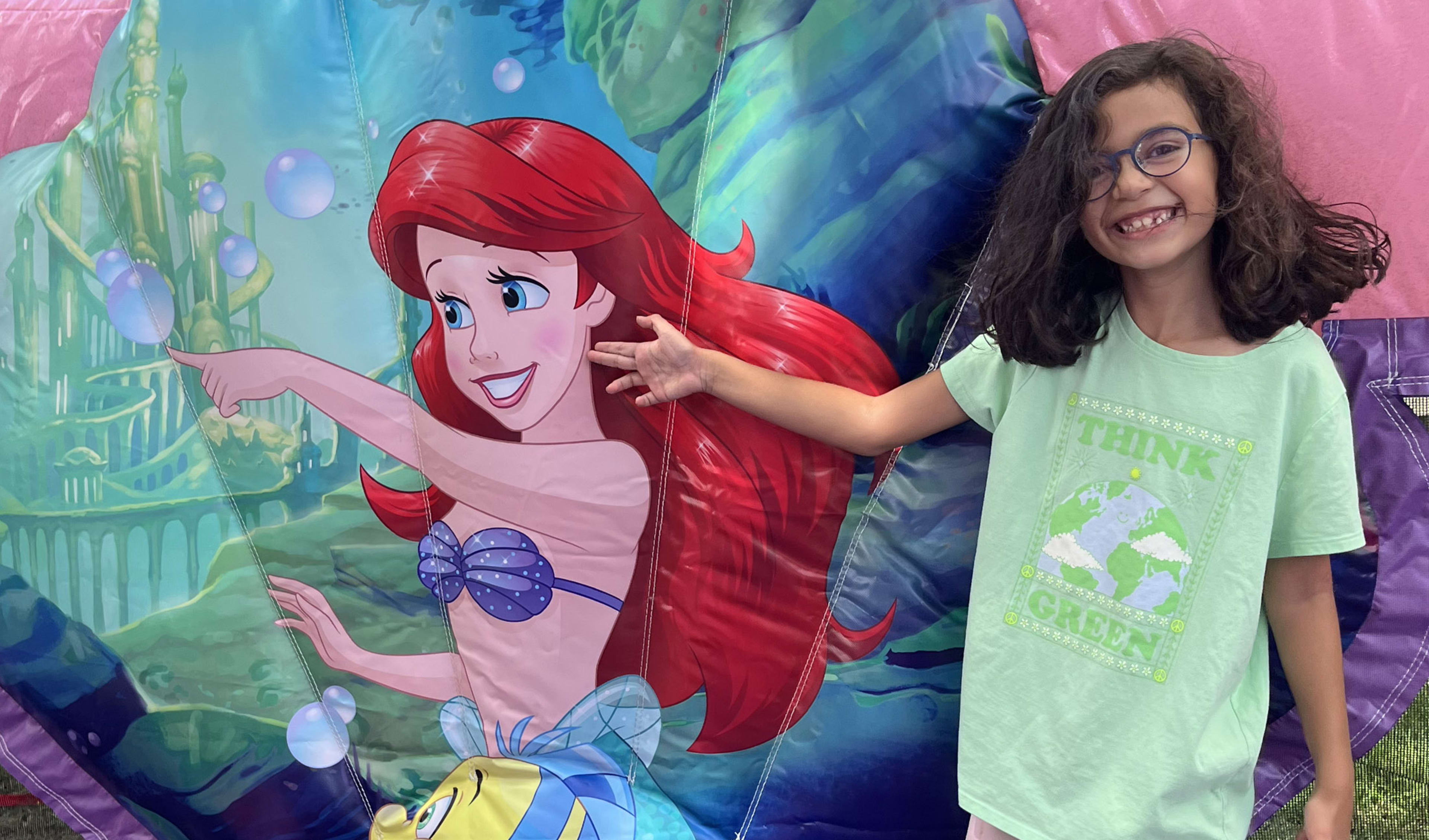 Disney Princess Toddler Bounce House Moonwalk