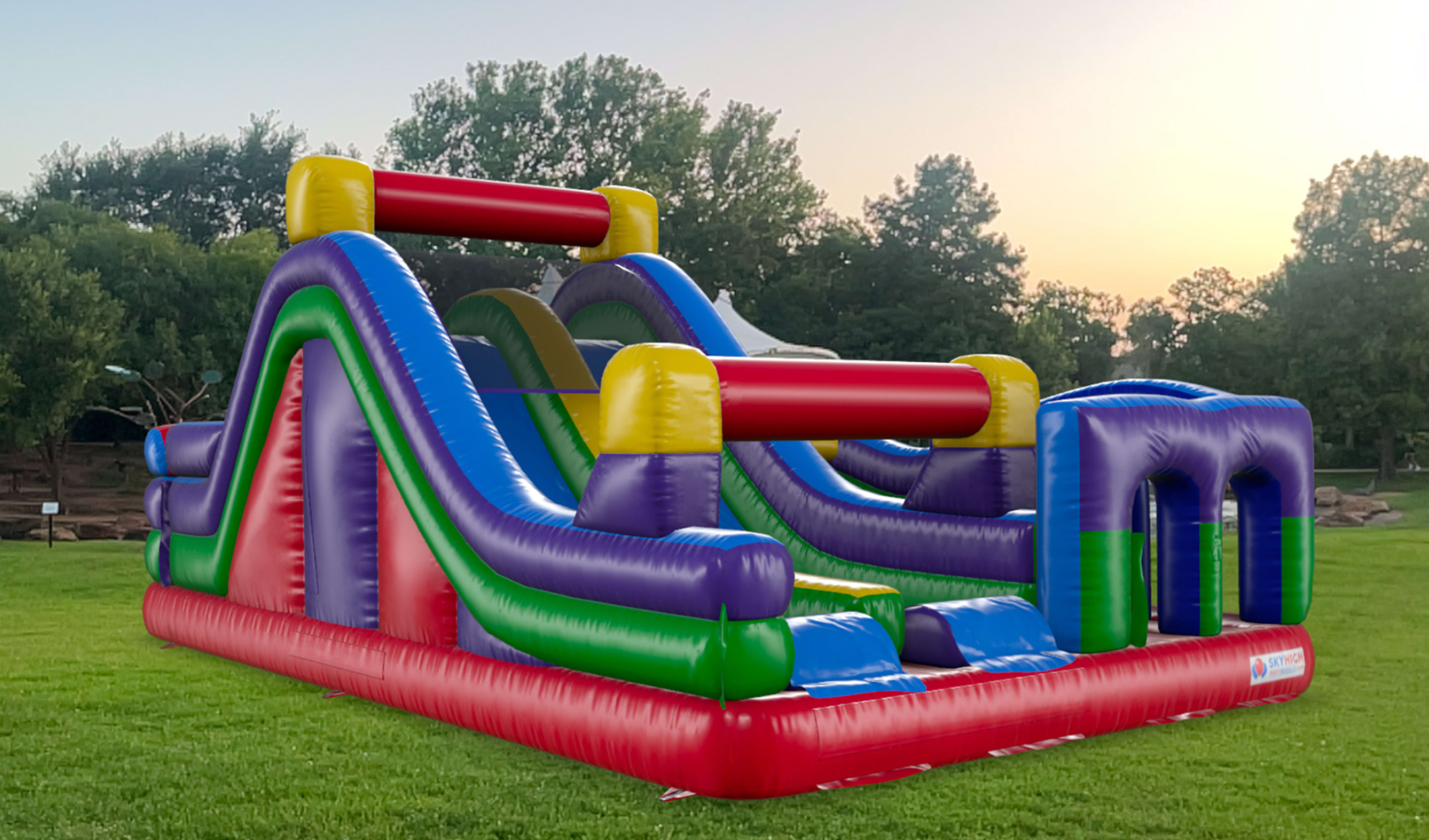 Retro Obstacle Course Rentals