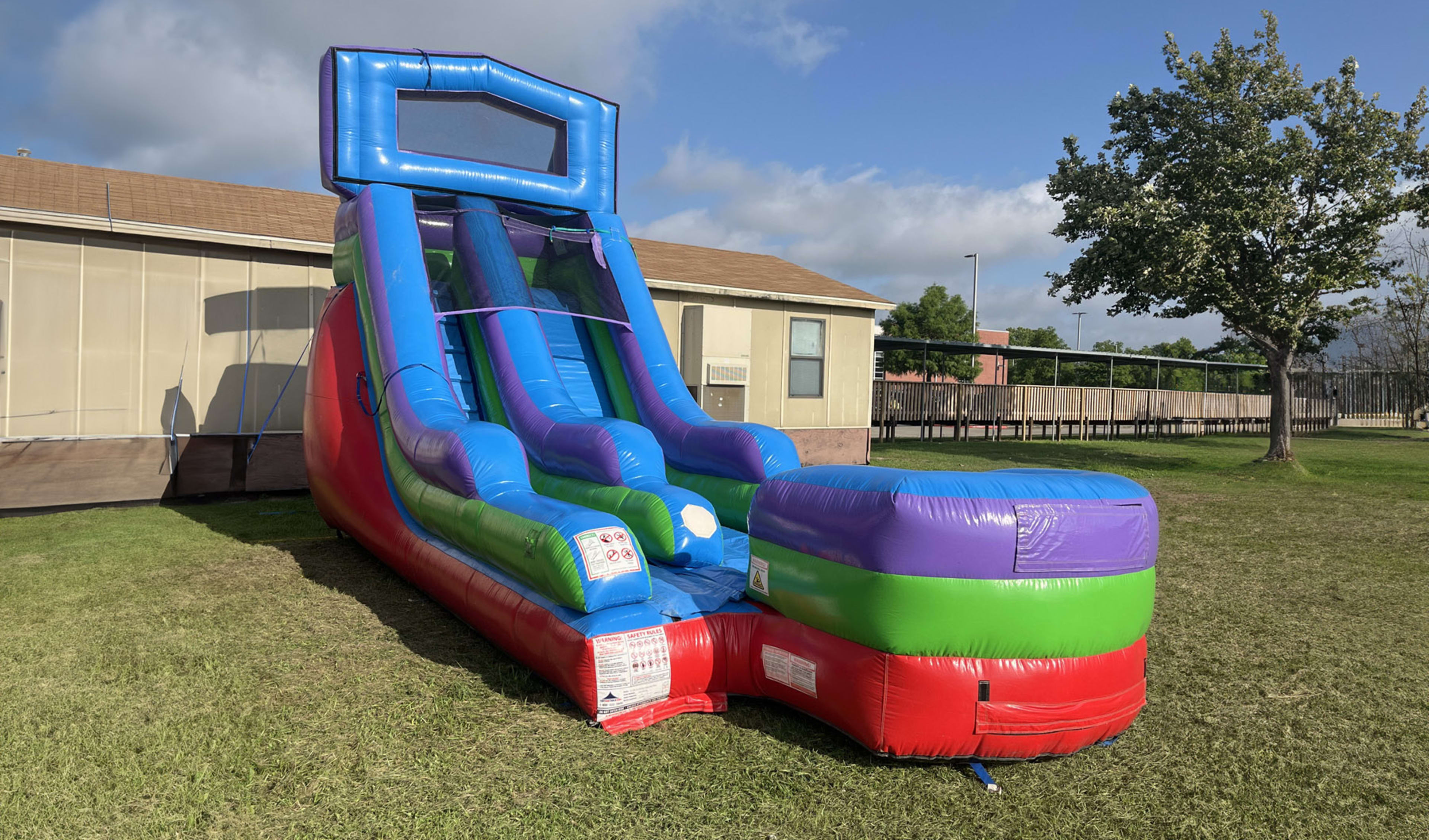 15ft Retro Water Slide Rentals