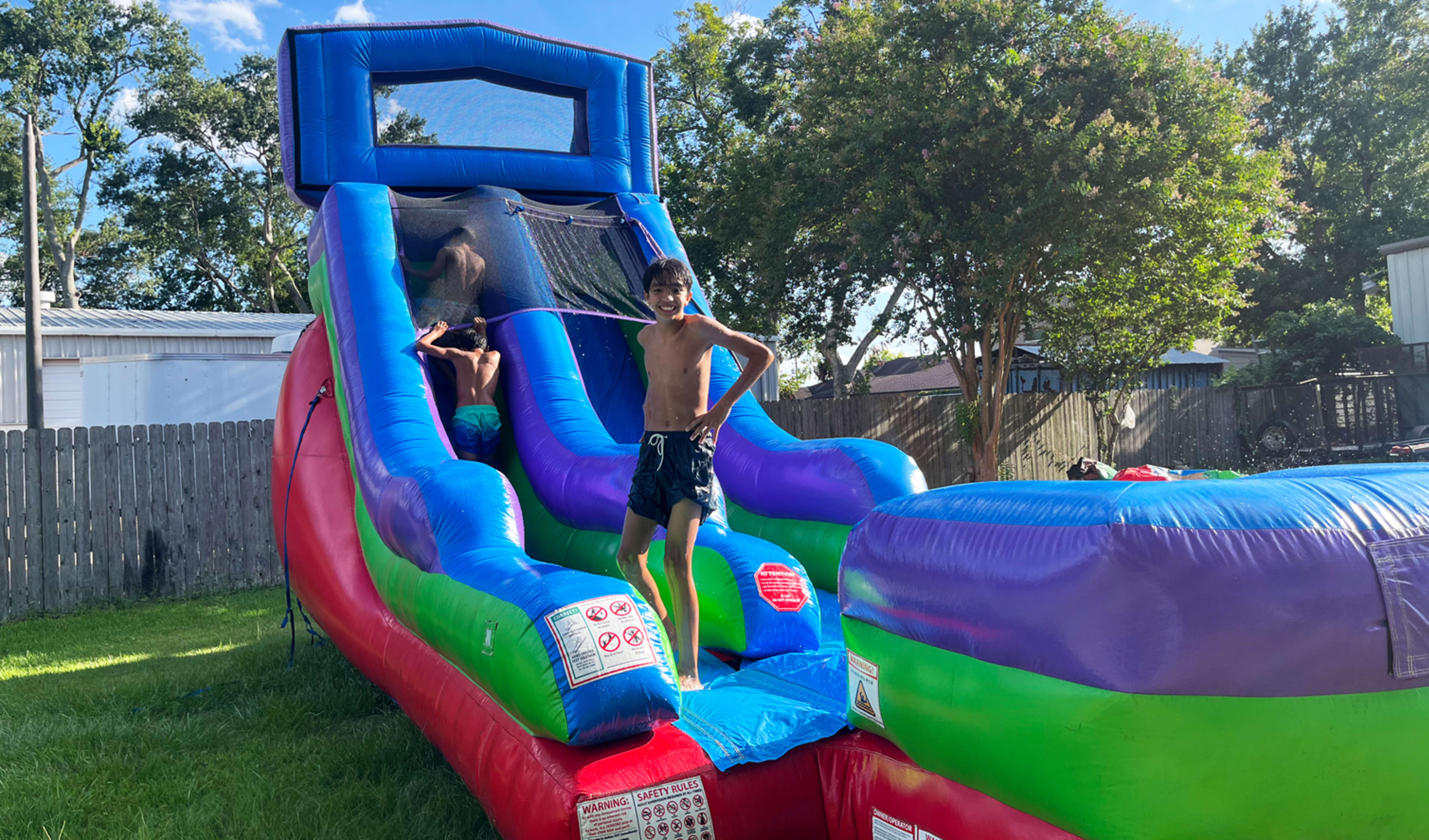 15ft Tall Retro Slide