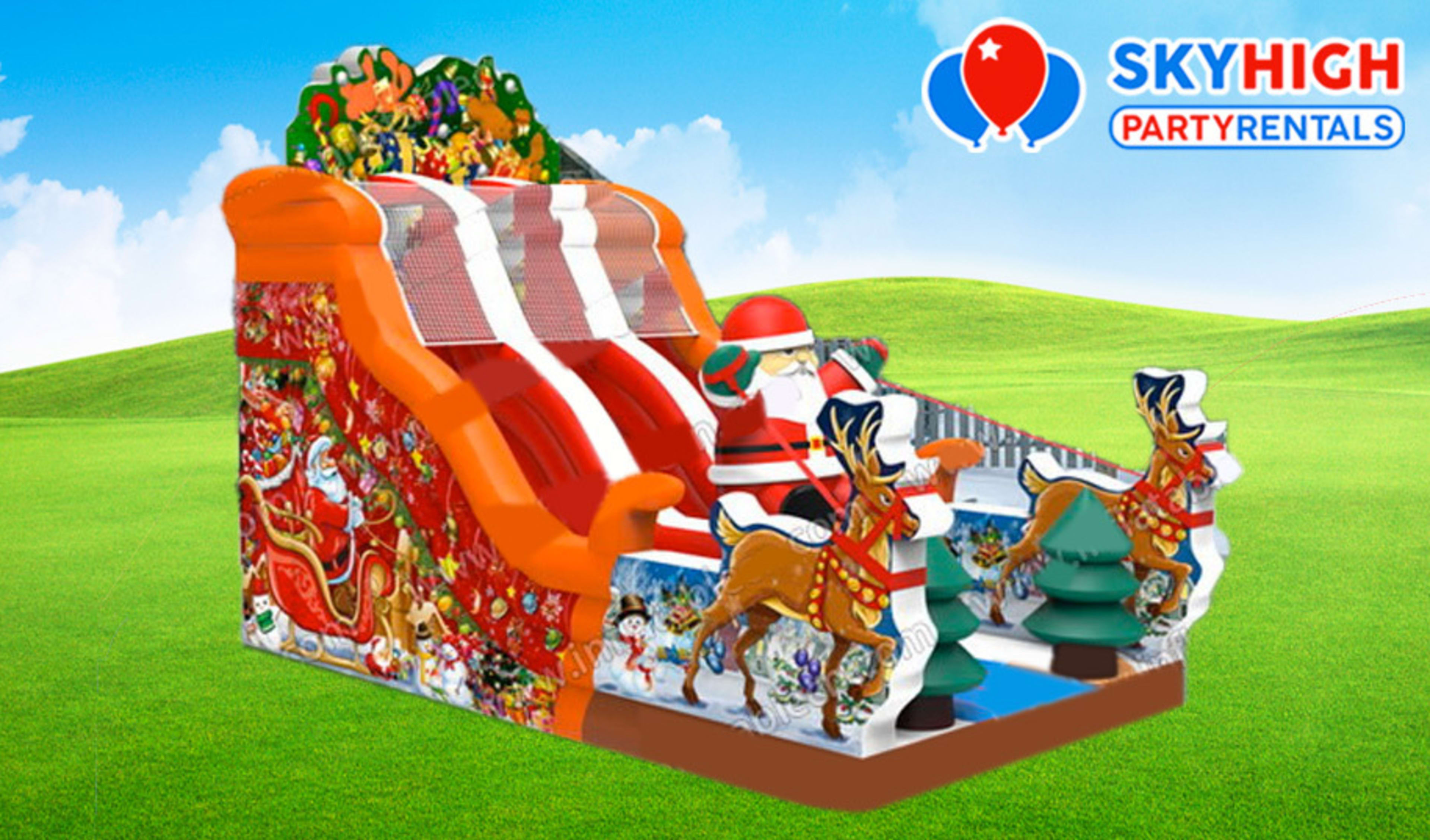 Christmas Santa Claus Holiday Slide