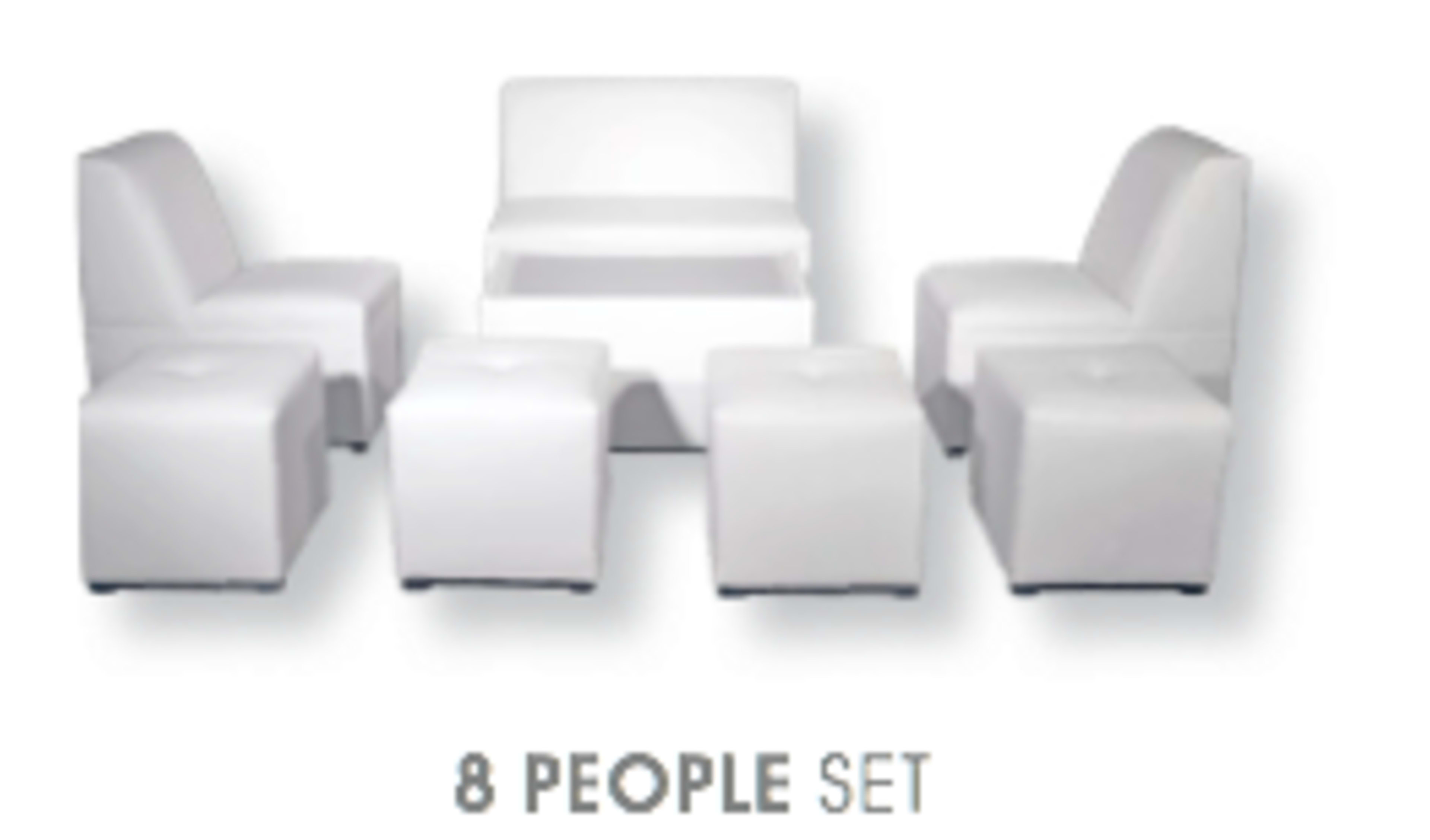 8 person luxury furniture rental