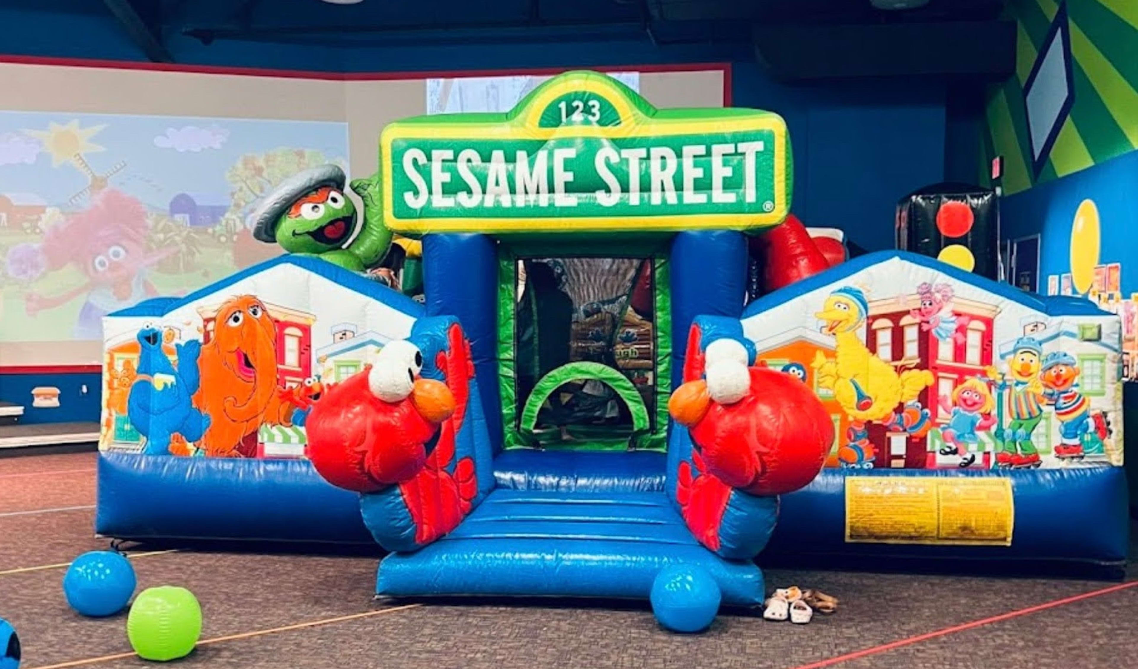 Sesame Street Toddler Bounce House Rentals