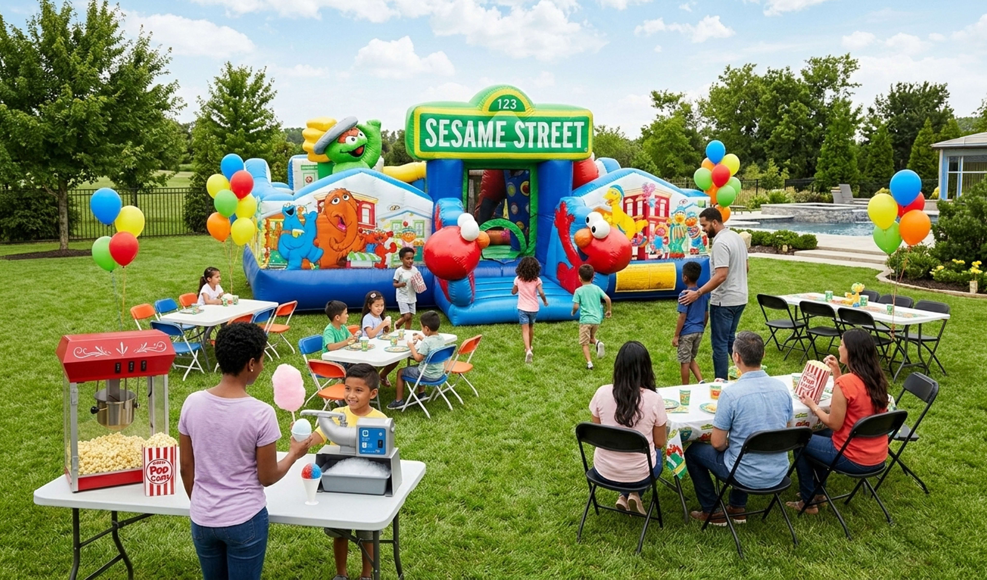 Sesame Street Jump House