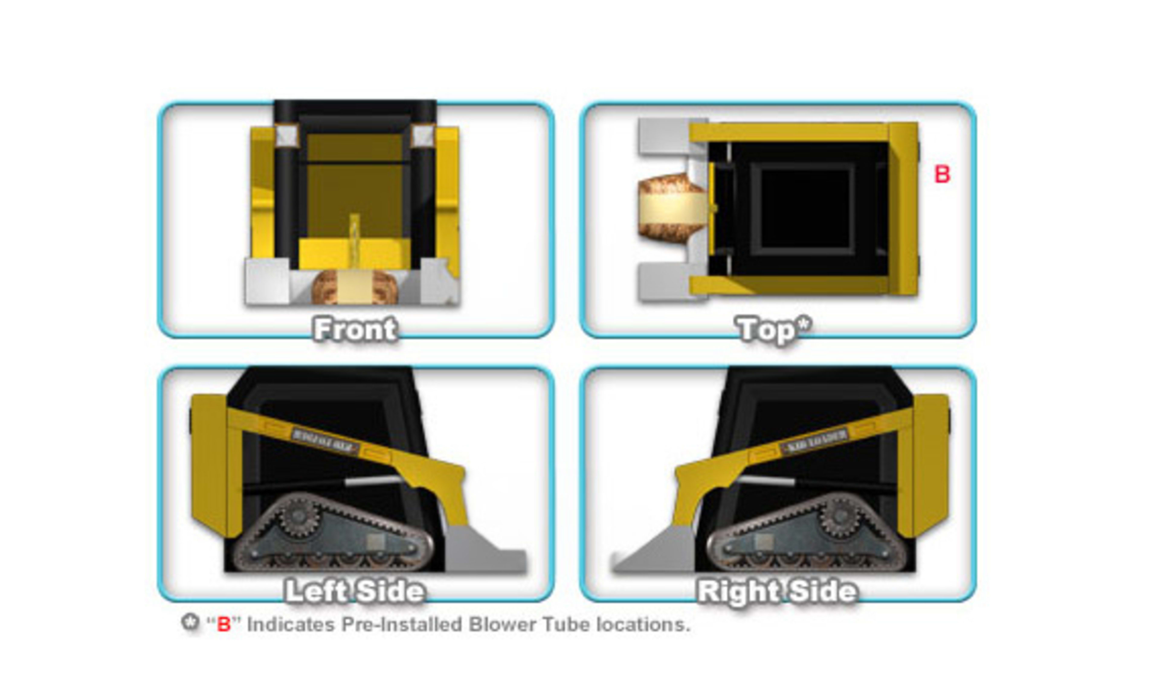 Skid Loader Schematics Construction Bounce House Rentals