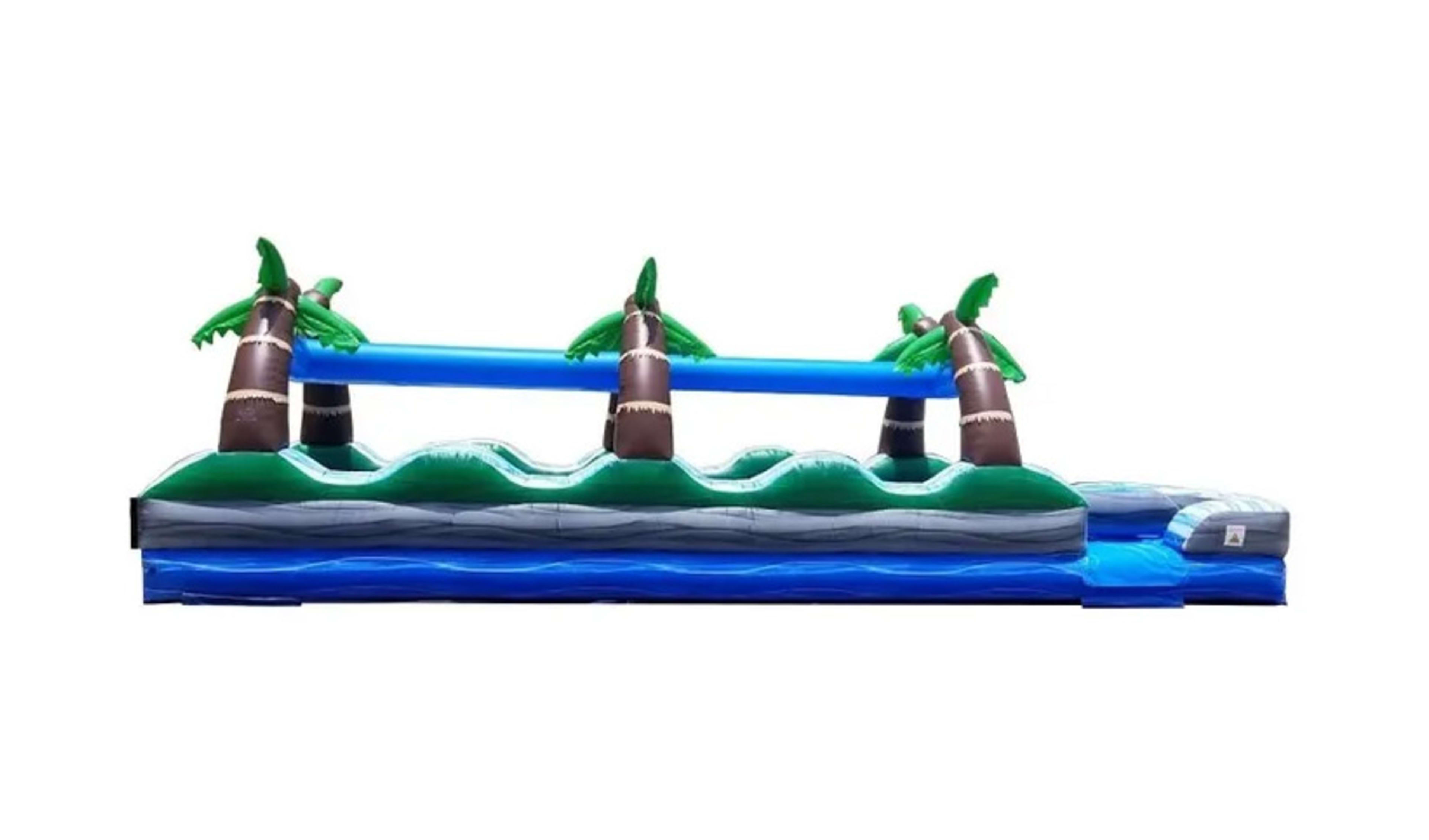 35ft Palm Tree Slip and Slide Rentals Dimensions