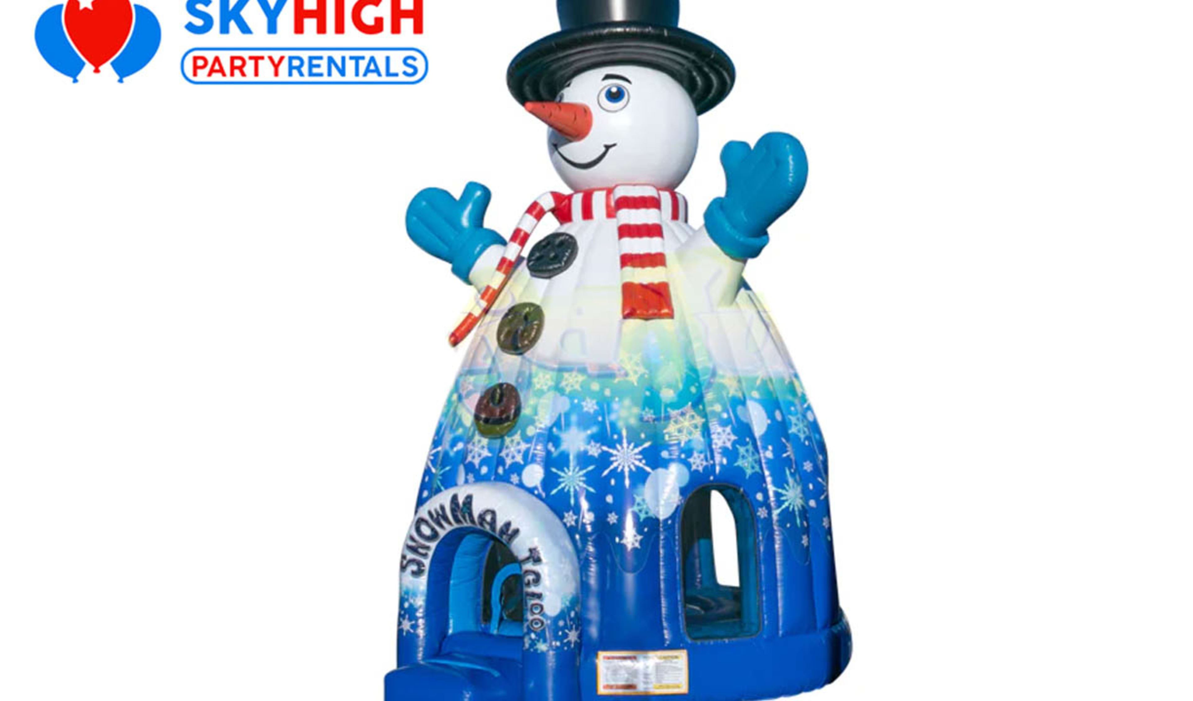 Frosty the Snowman Bouncy Castle