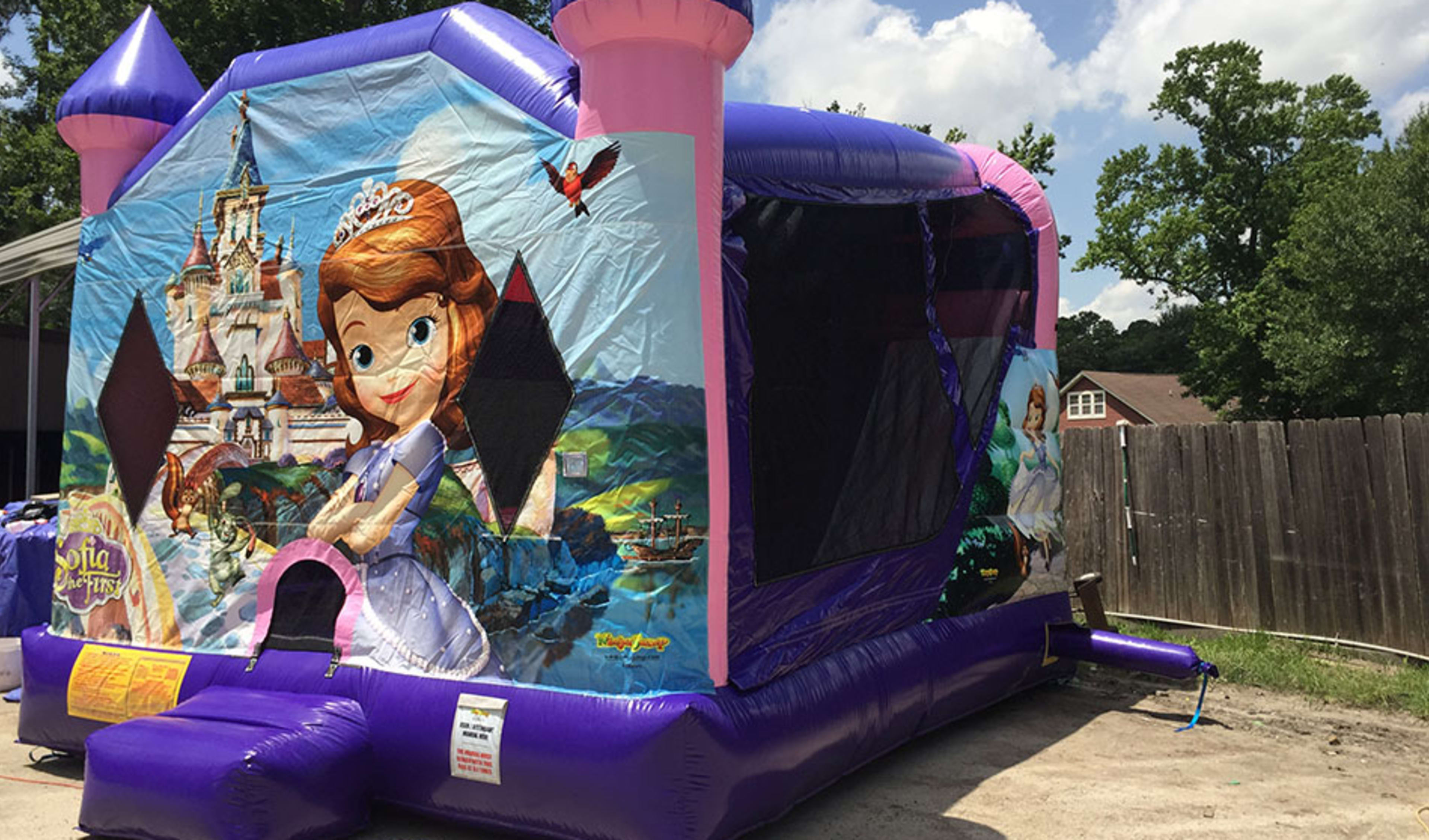 Sophia the First moonwalk rentals