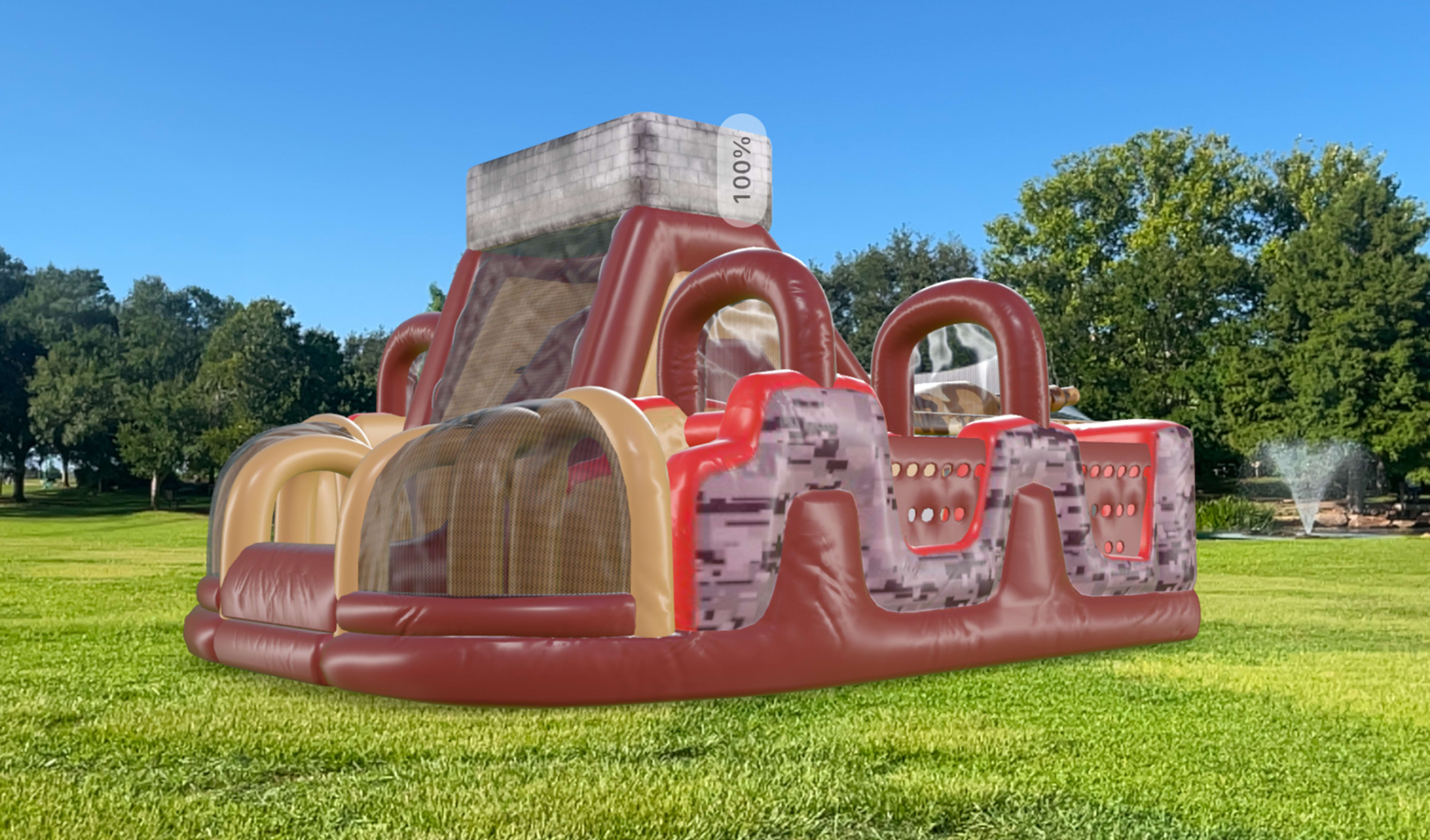 Huge Special Ops Tank Obstacle Course Rentals