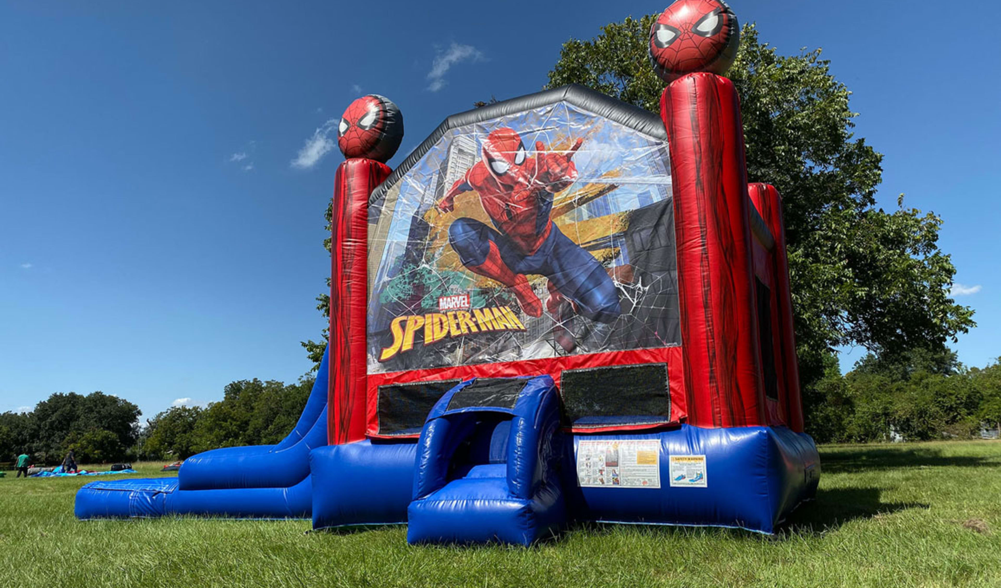 Spider-Man Bounce House Slide