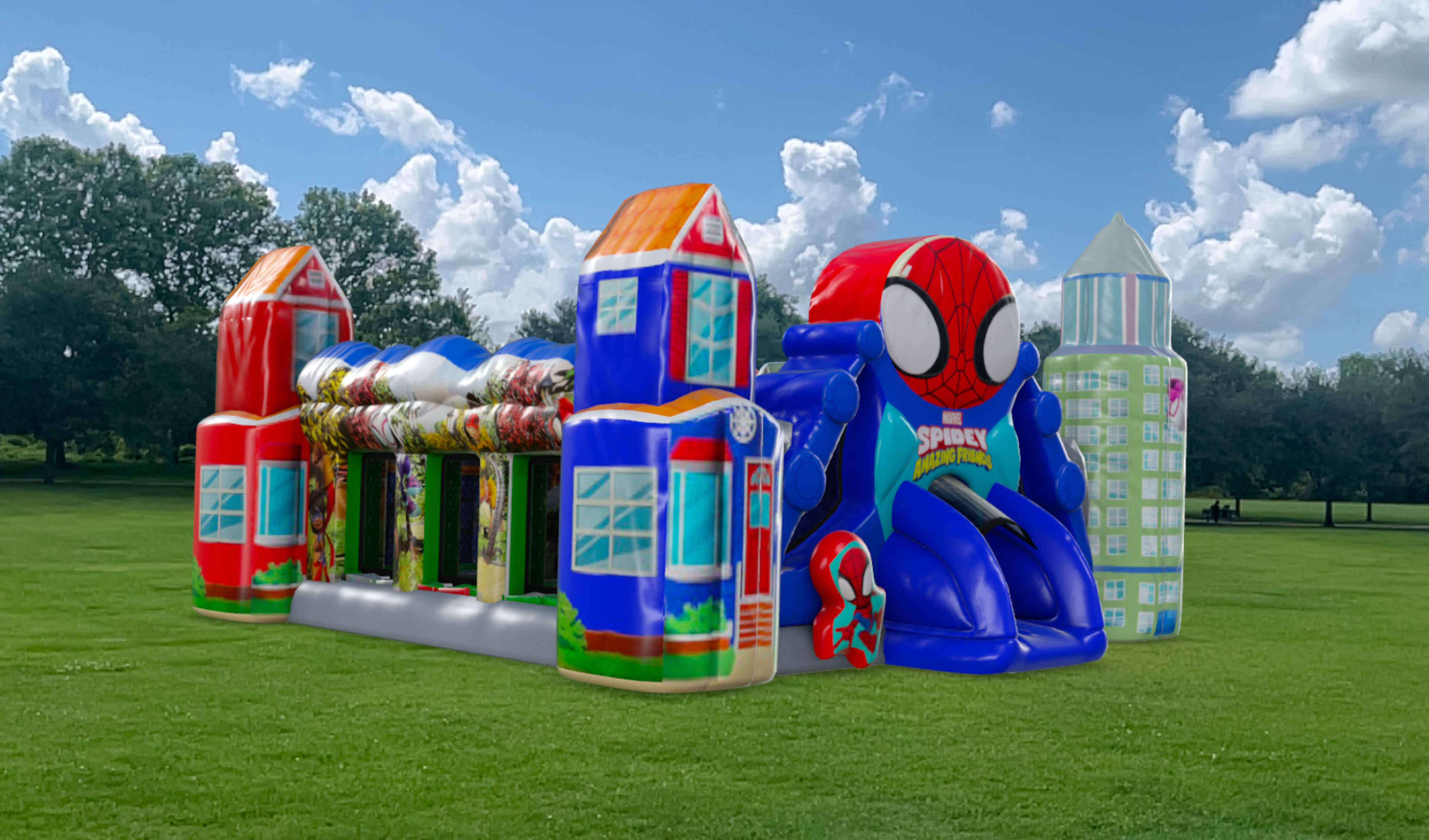 Spider Man Spidey Bounce House Moonwalk