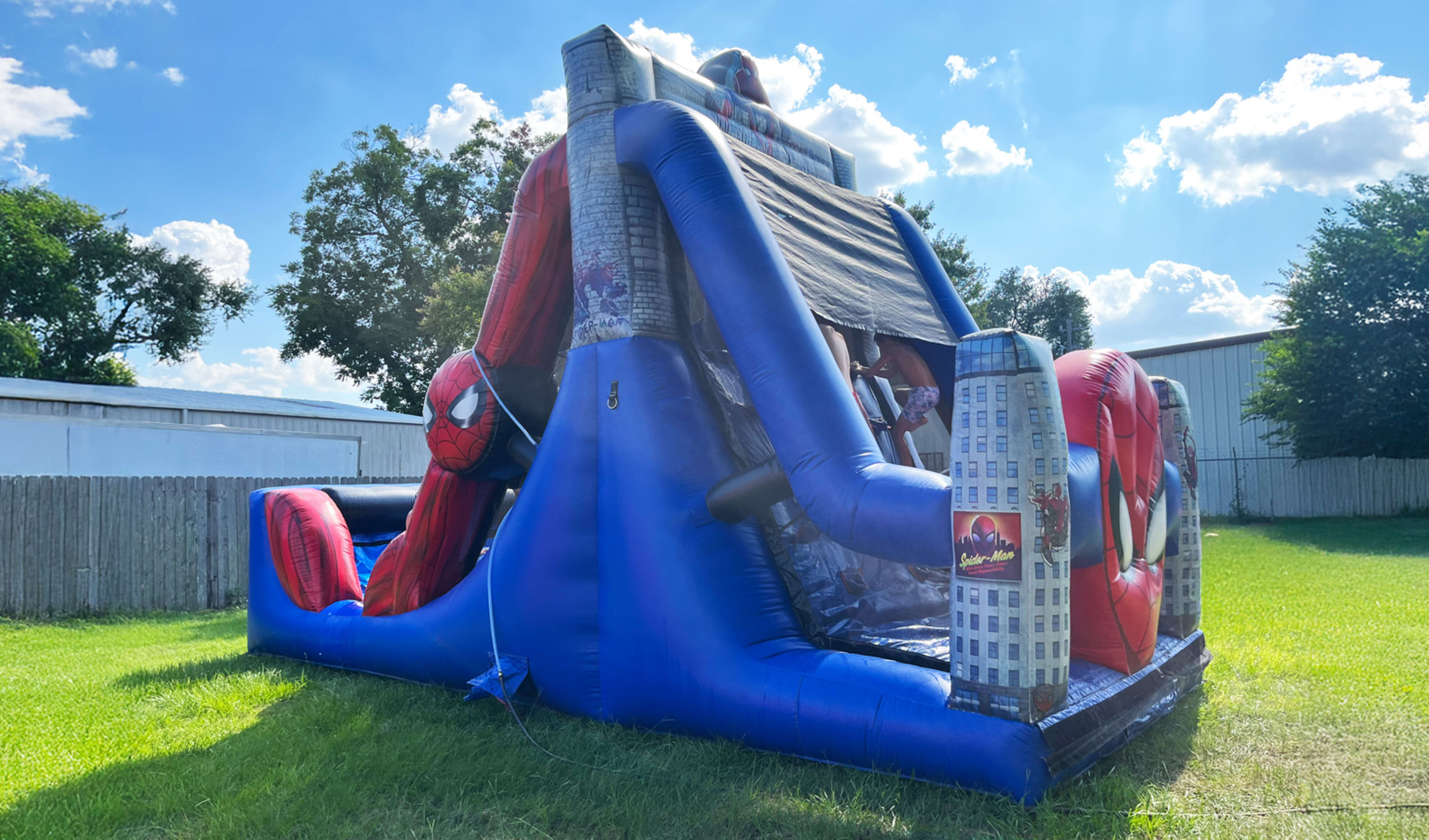 Spider Man Water Slide
