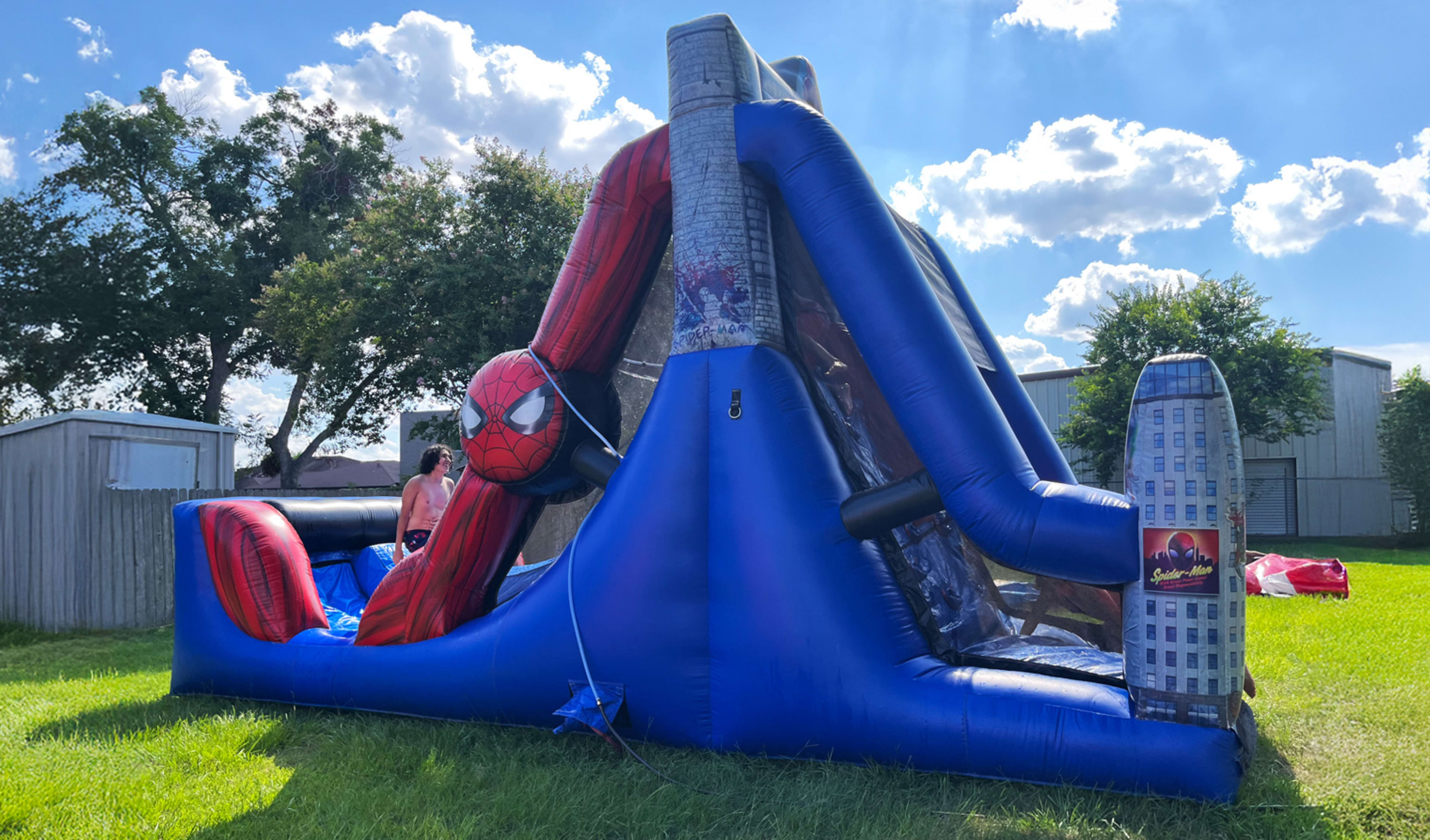 Spider Man Water Slide