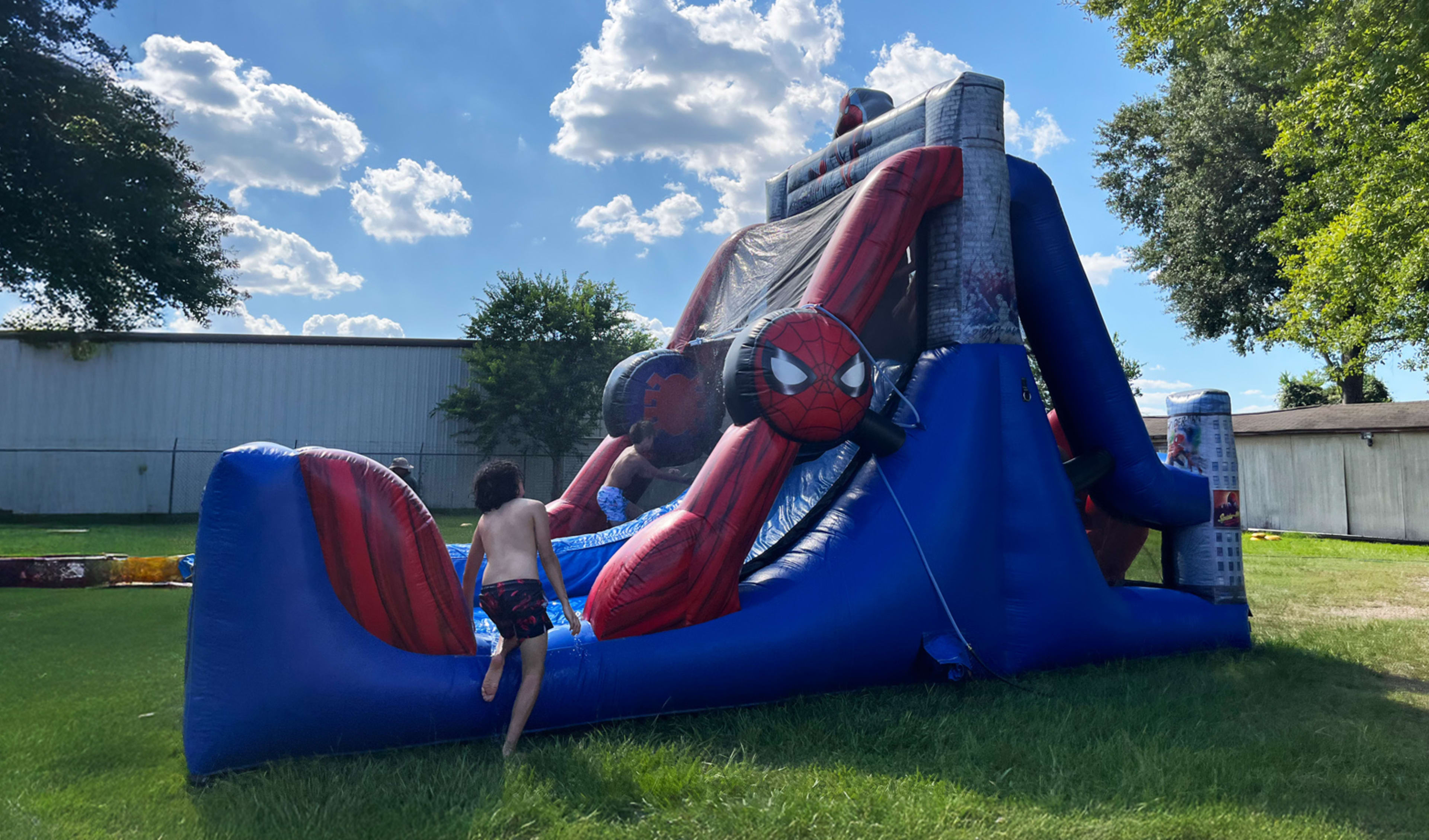Spider Man Water Slide