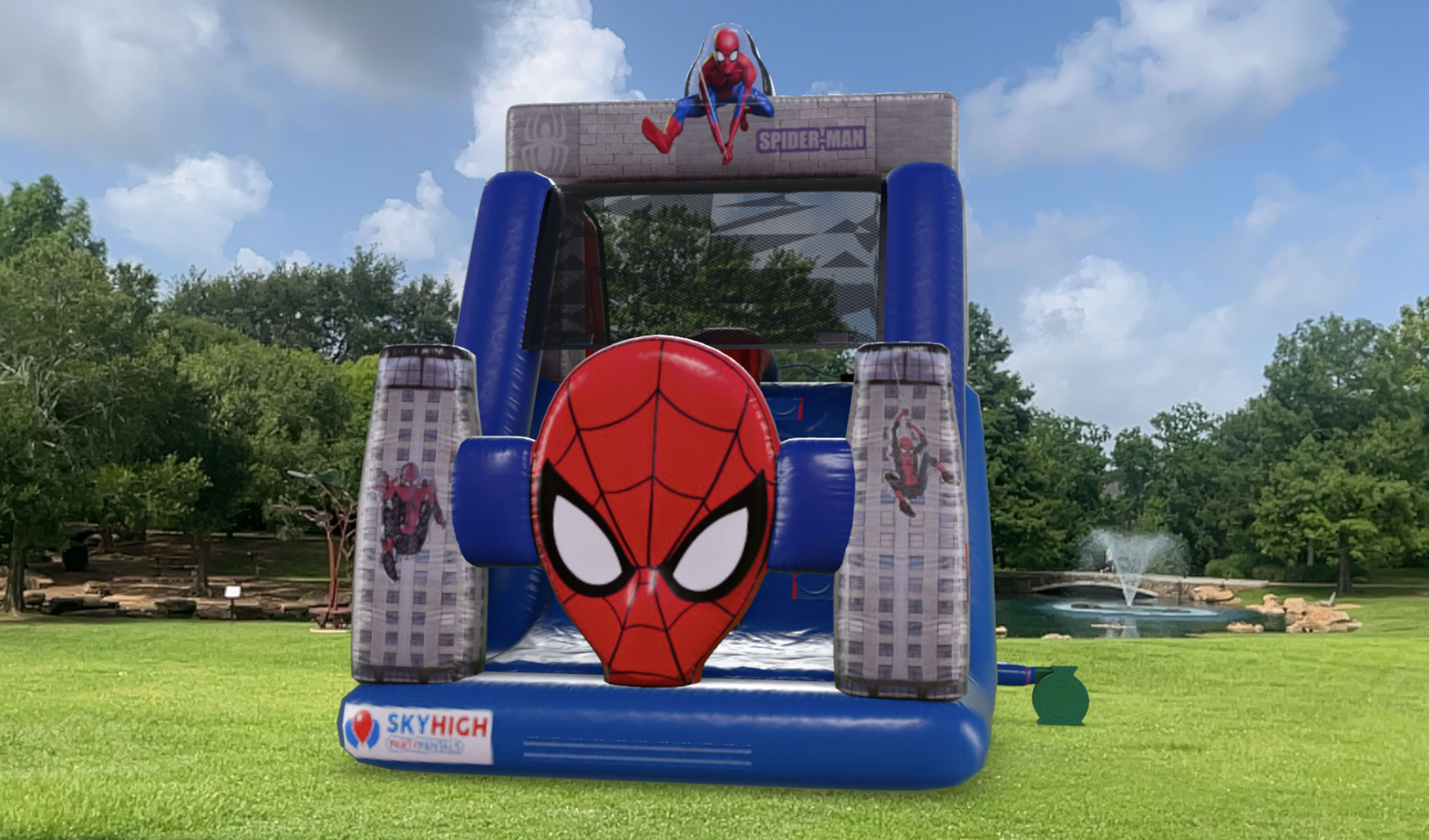 Spider Man Water Slide Rental