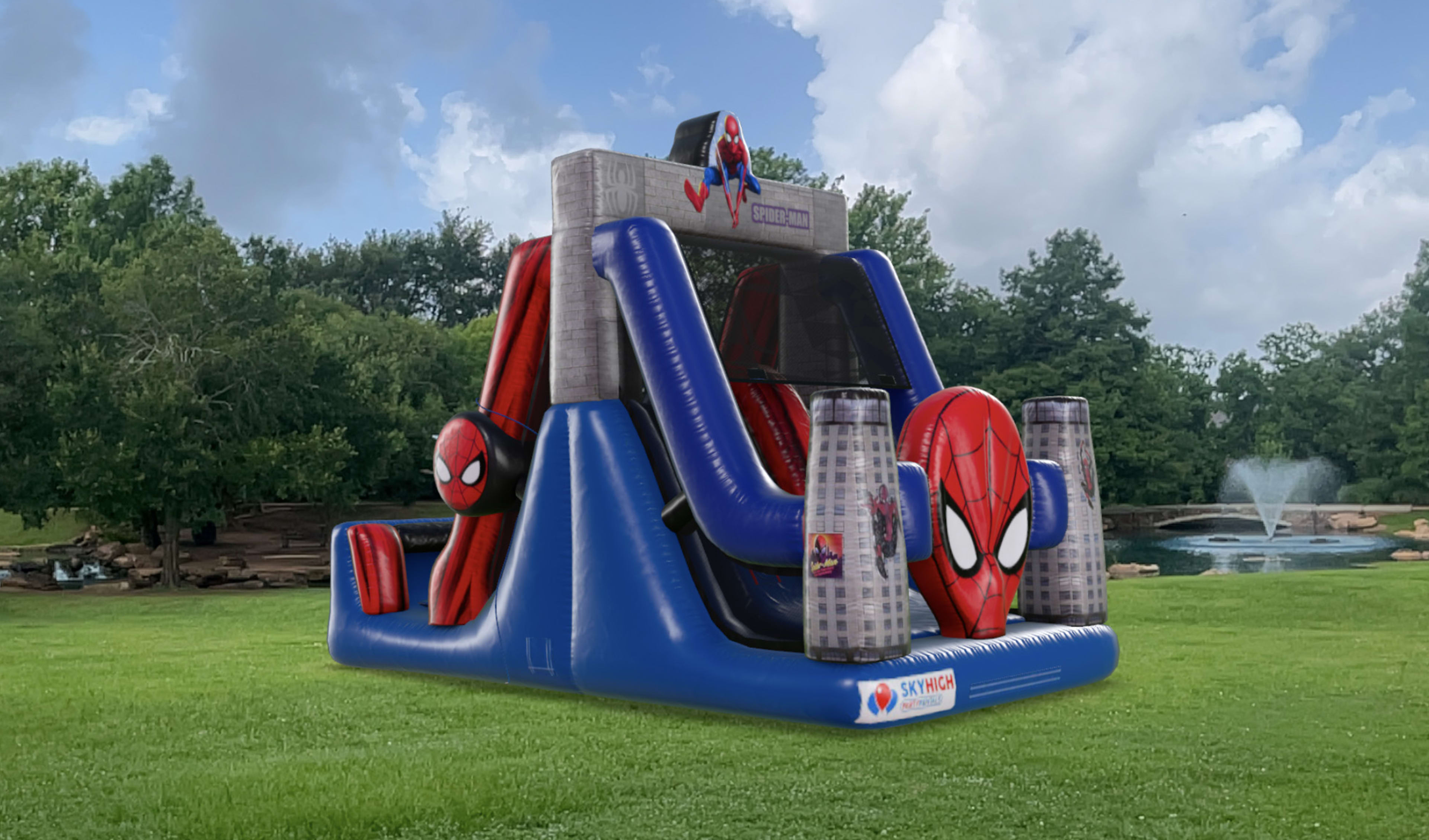 Spider Man Water Slide Rental