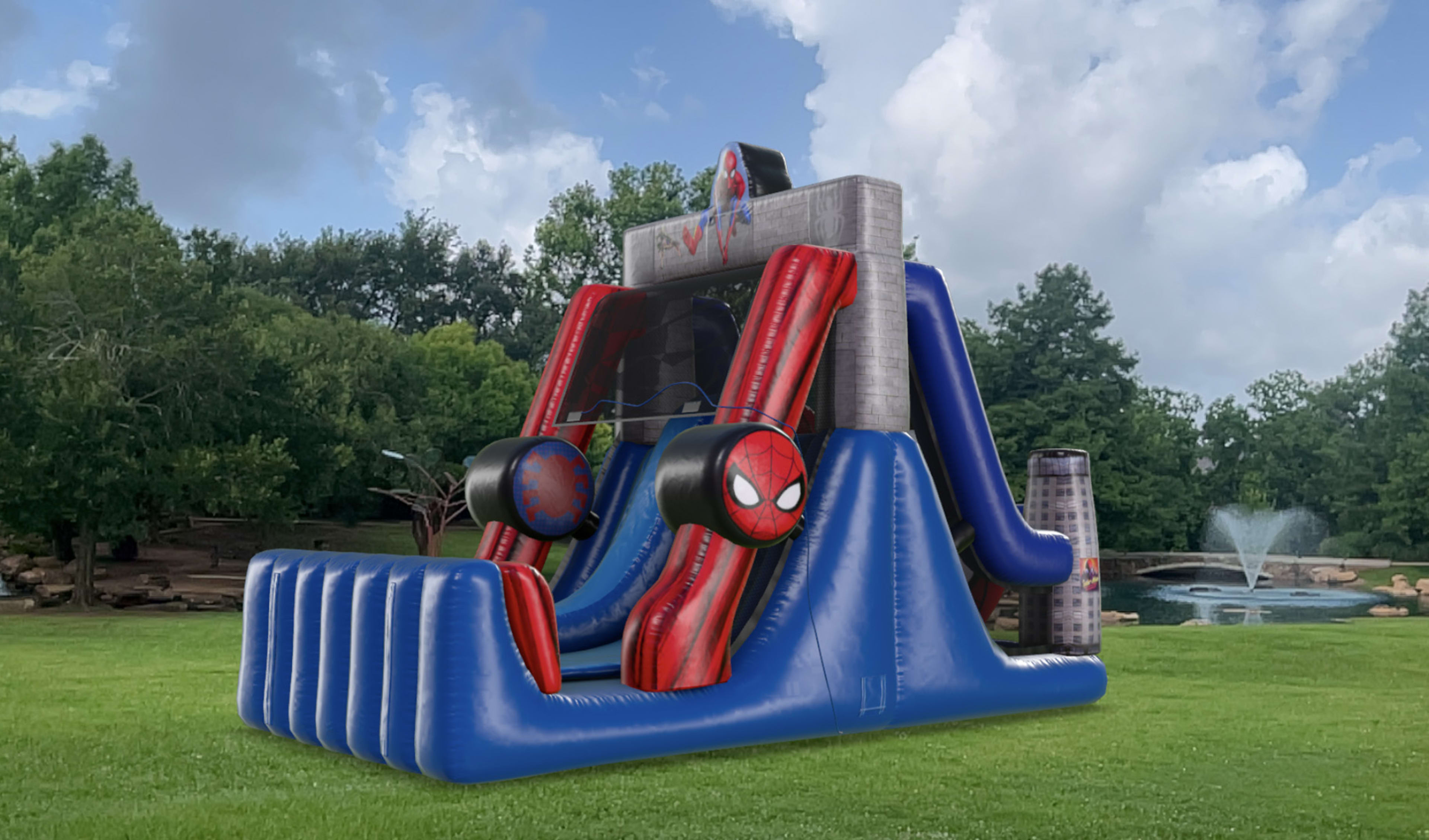 Spider Man Water Slide Rental