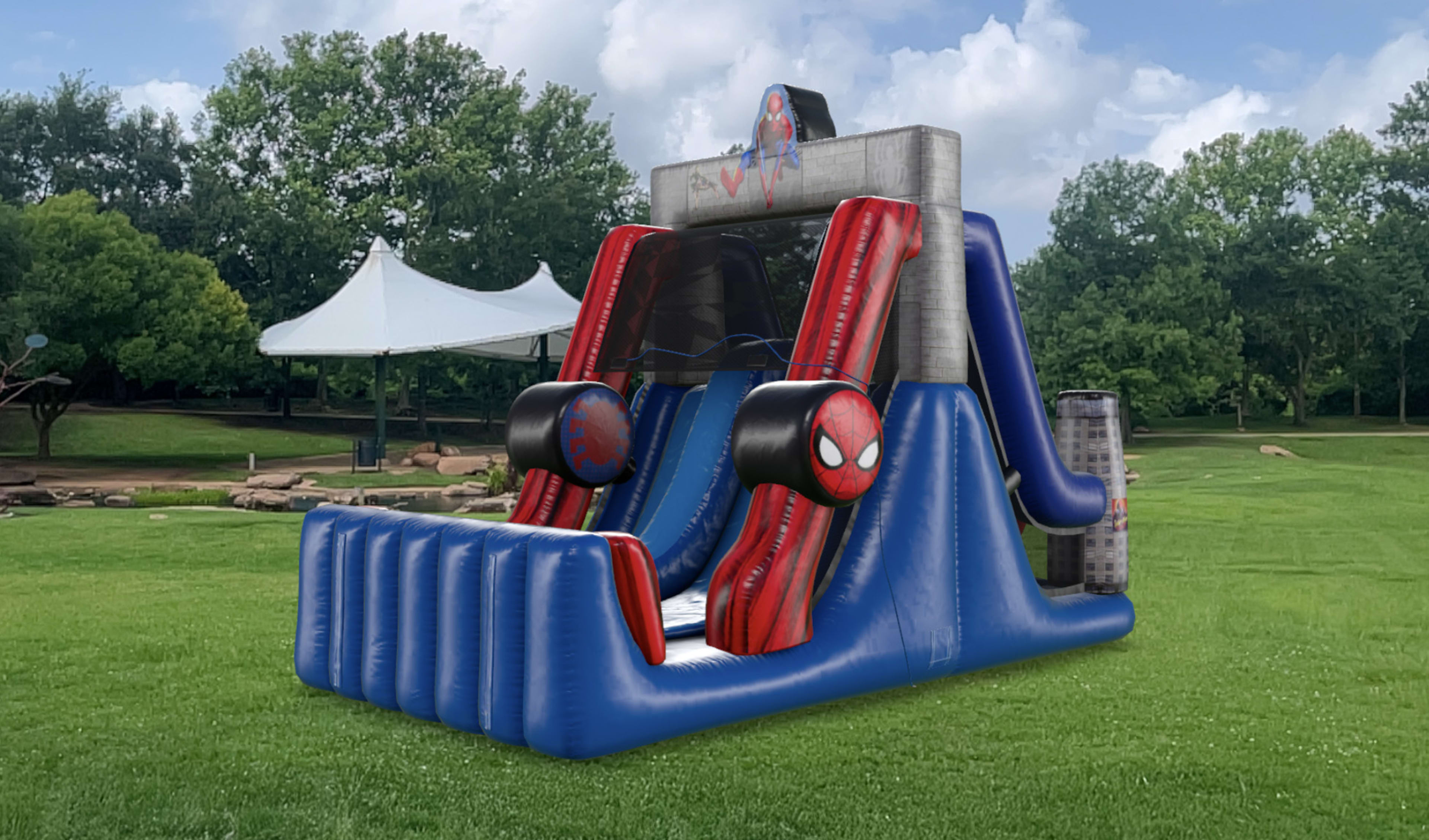 Spider Man Water Slide Rental