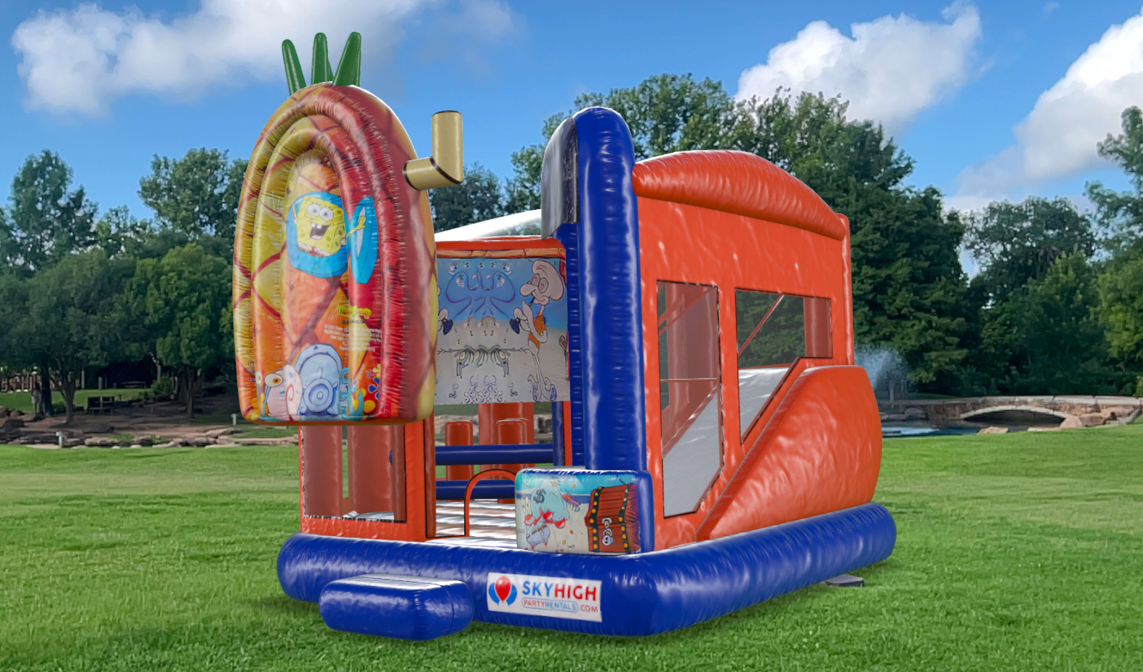 Spongebob bounce 5in1 house