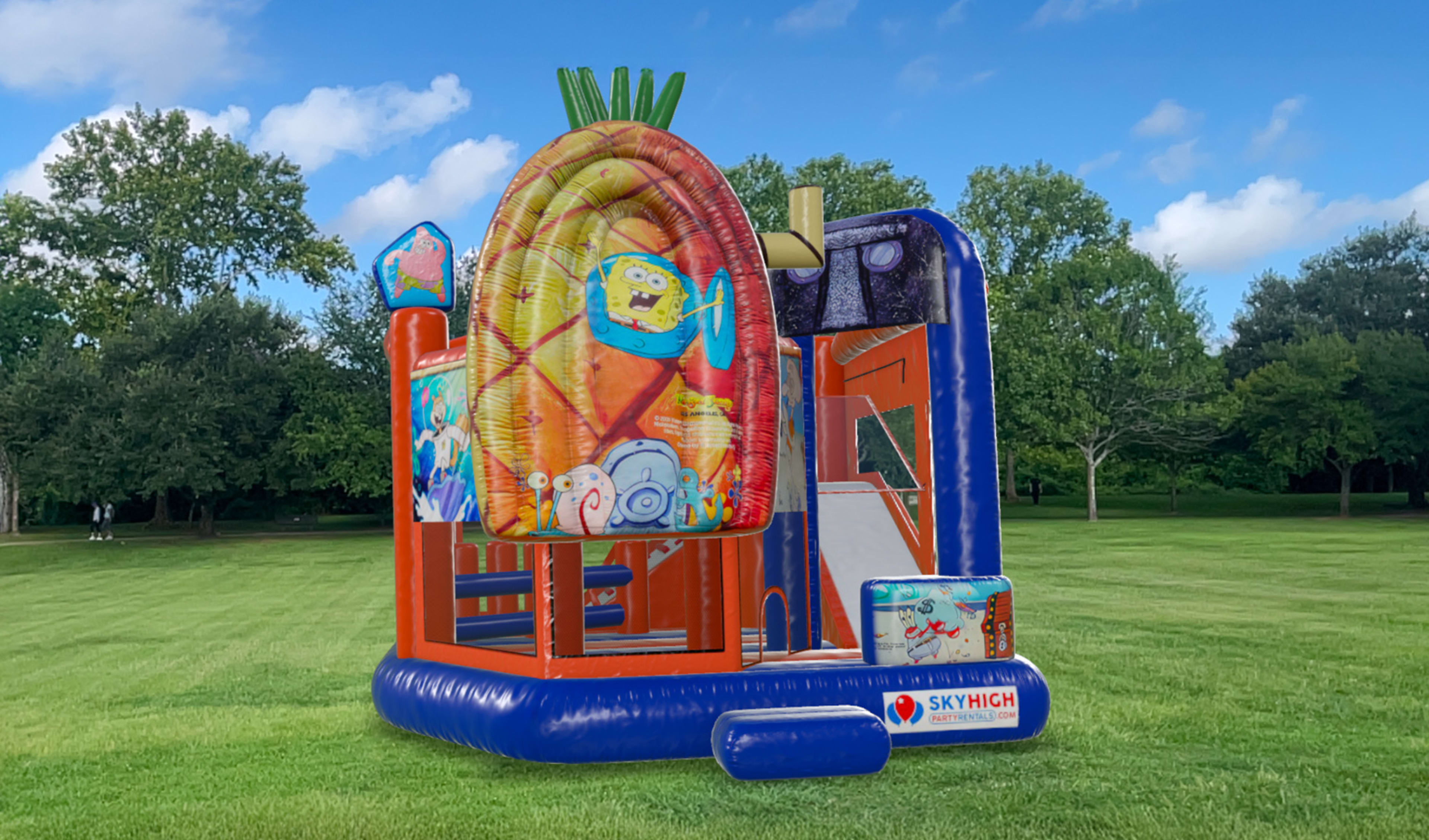 Spongebob bounce 5in1 house