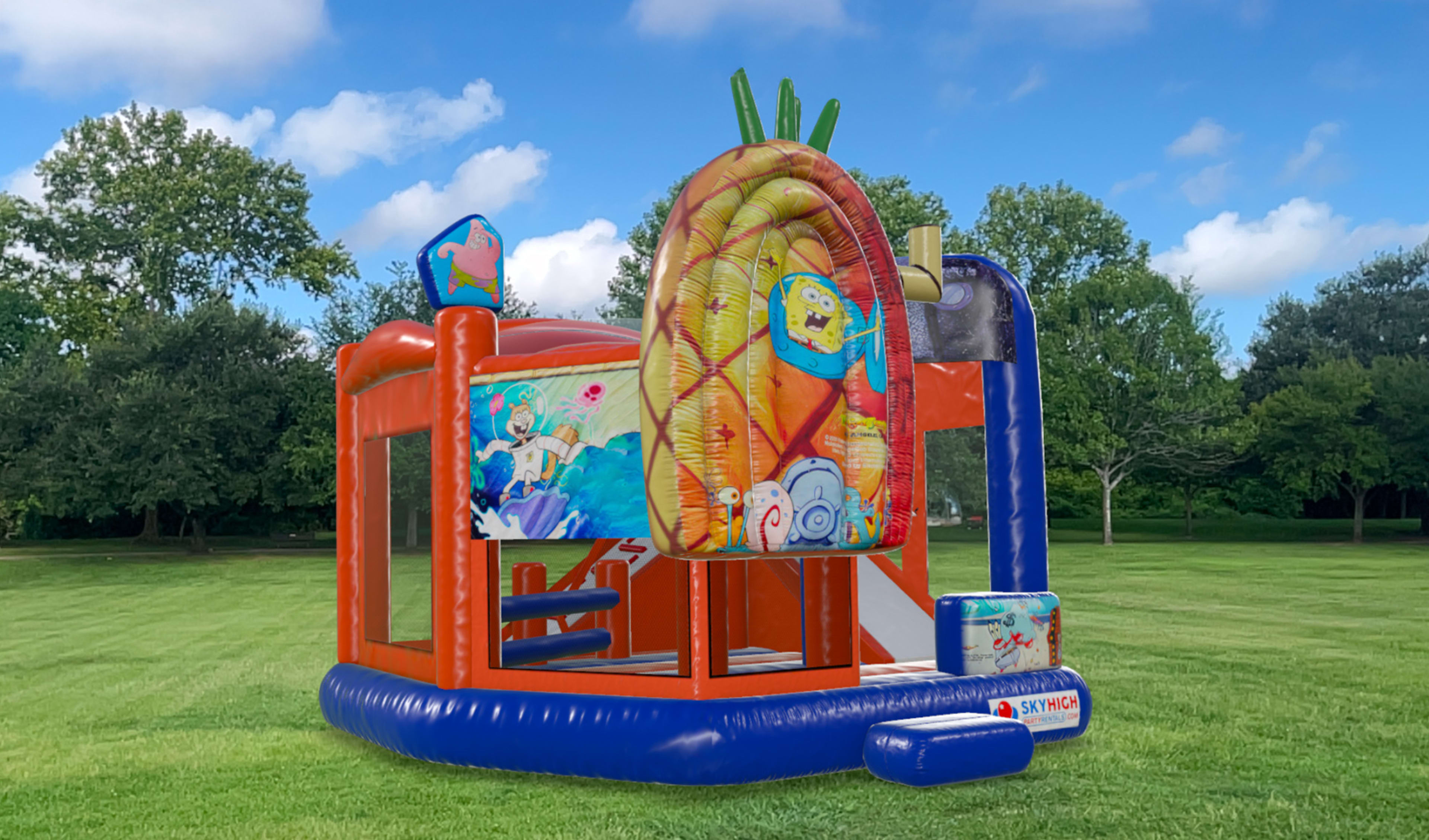 Spongebob bounce 5in1 house