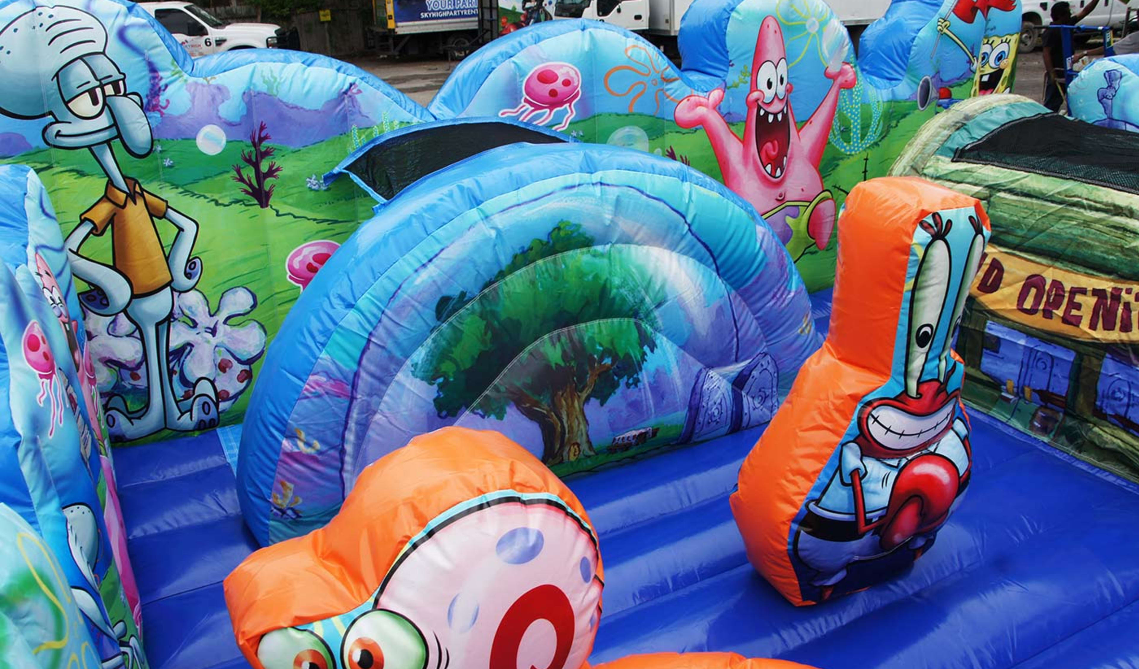 Dallas Spongebob Indoors Bounce House