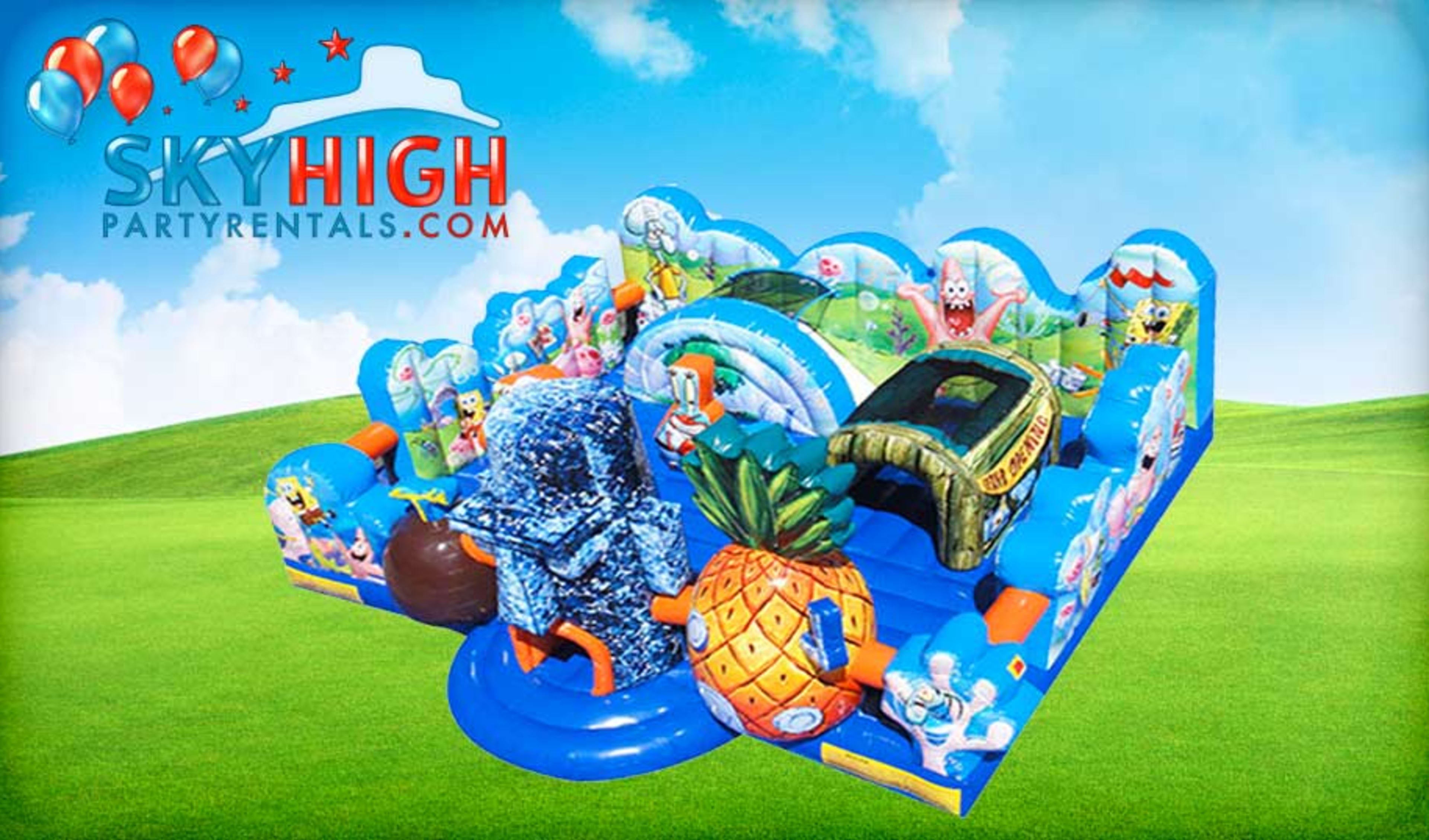 Dallas Spongebob Toddler Bounce House