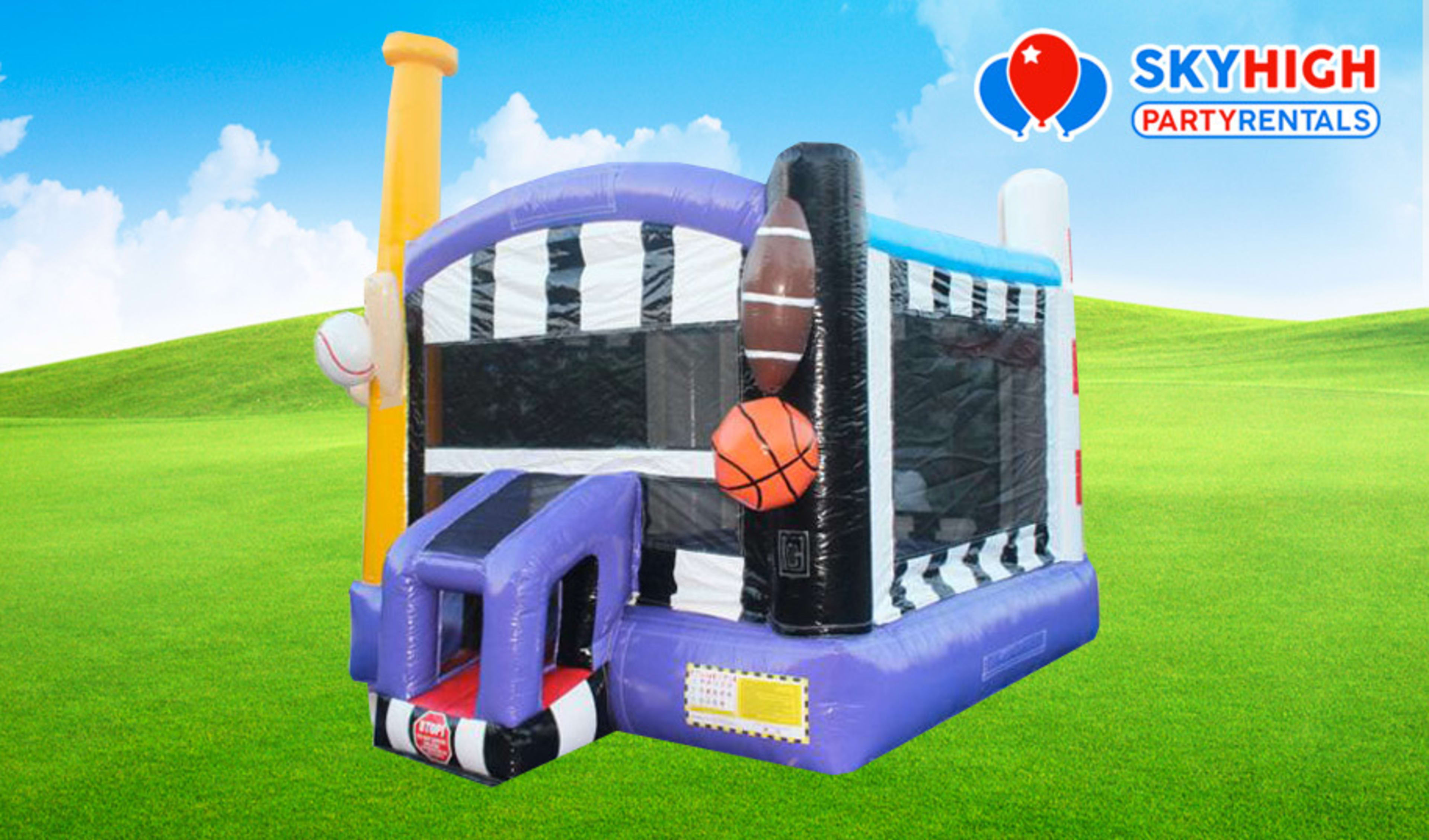 Sports Bounce House Rental Houston, TX