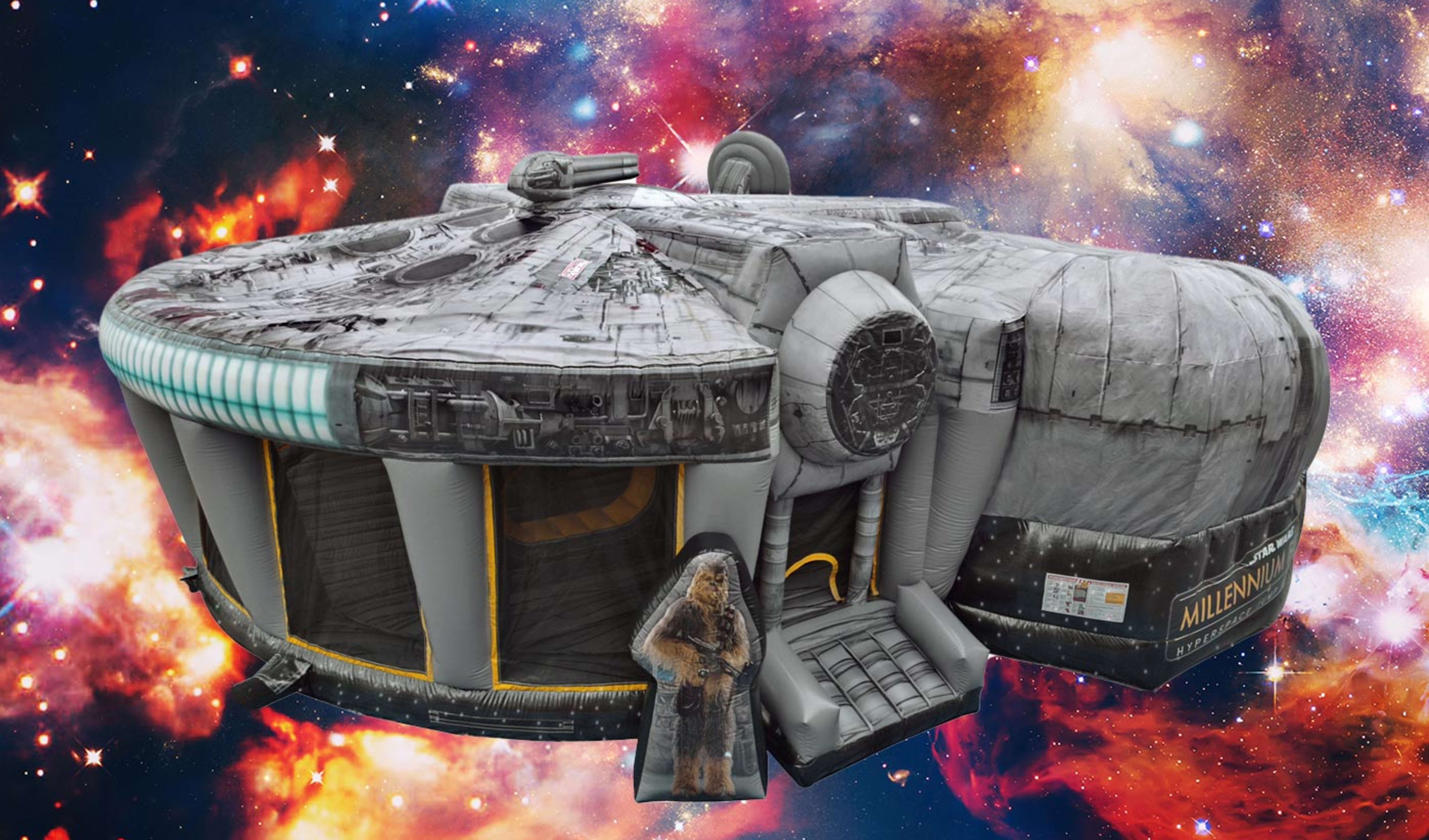 Millennium Falcon Inflatable Bouncer Rental