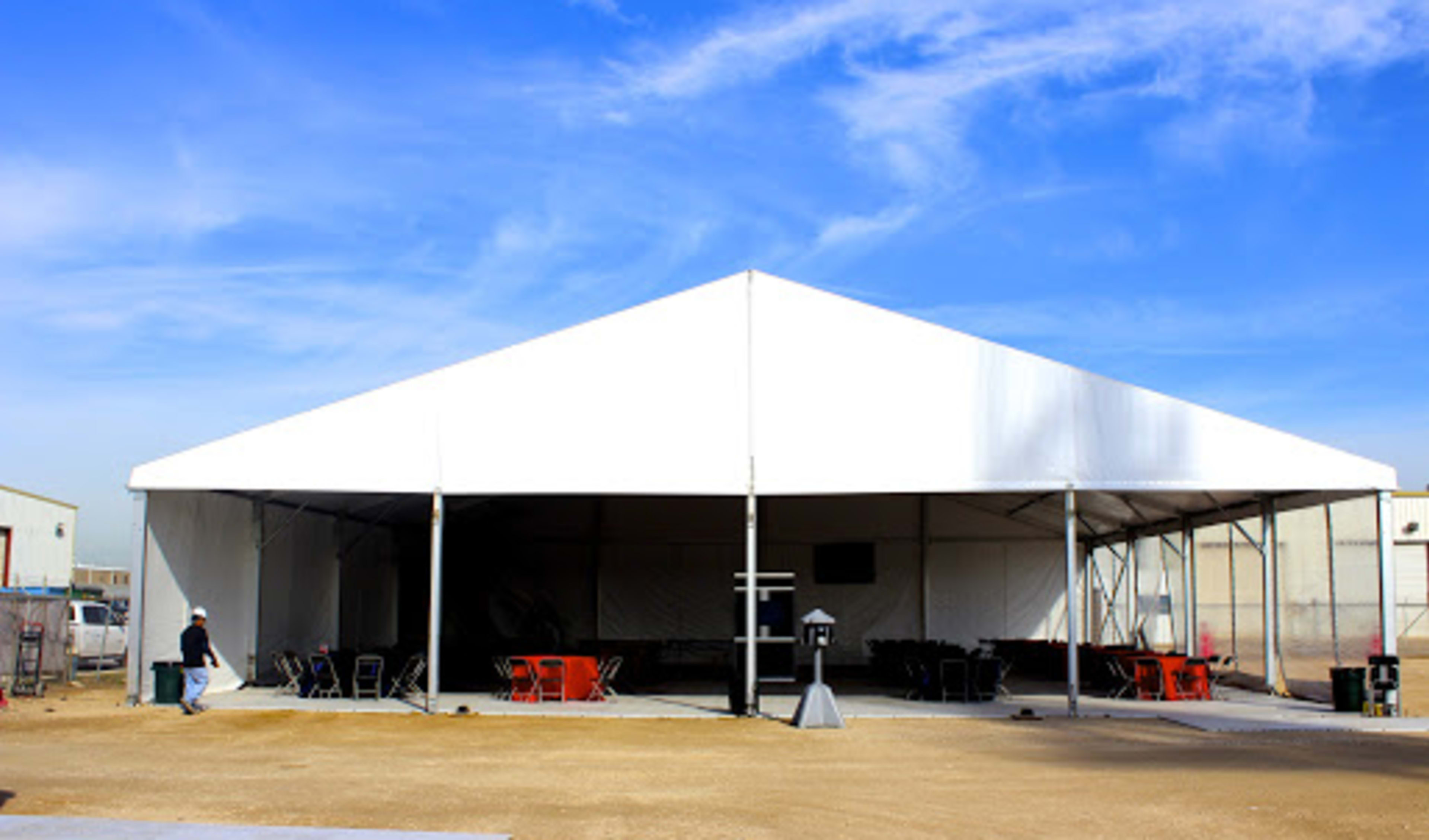 40 x 50 Drive Through Tents 