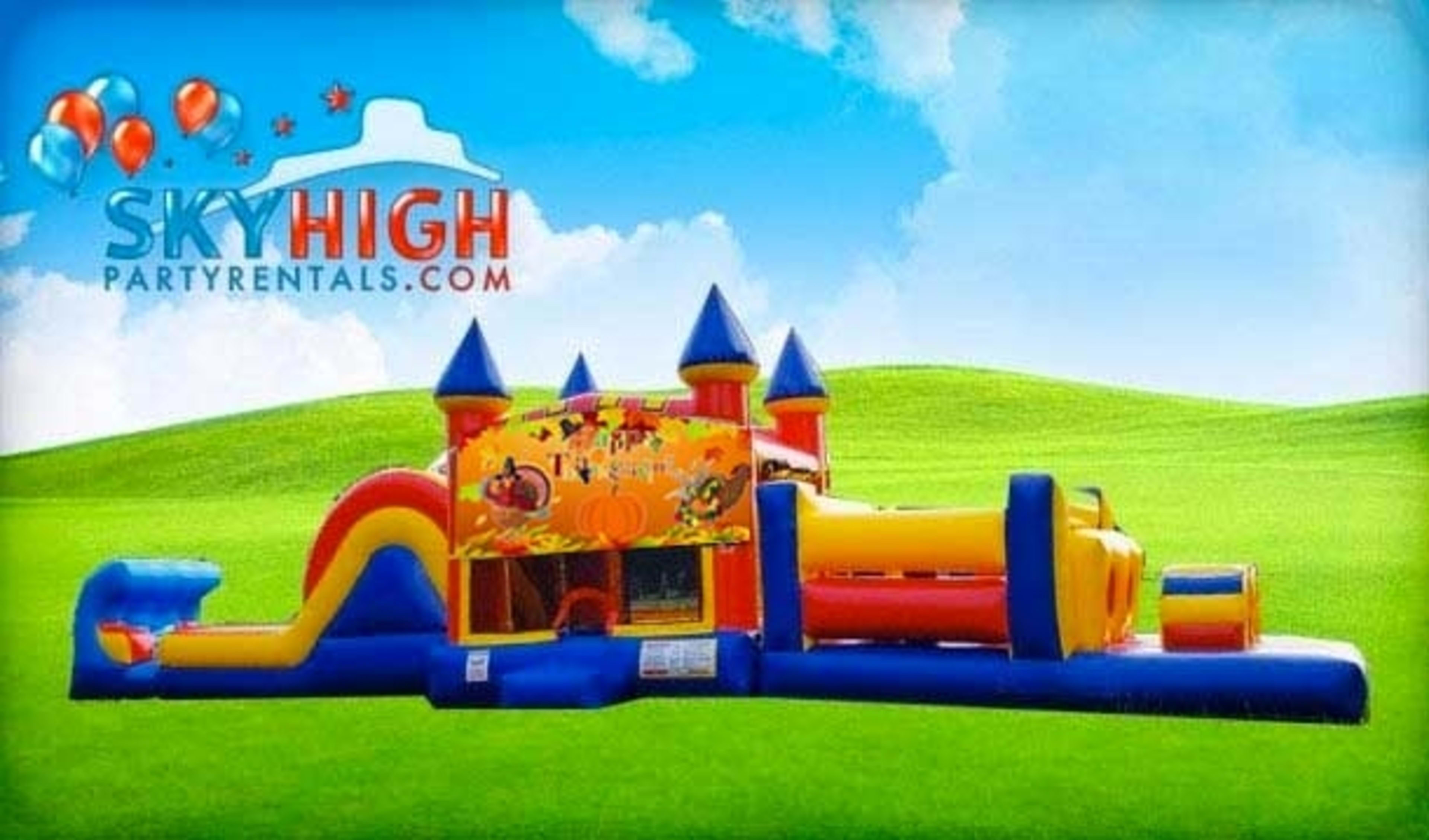 50ft Thanksgiving Obstacle Course