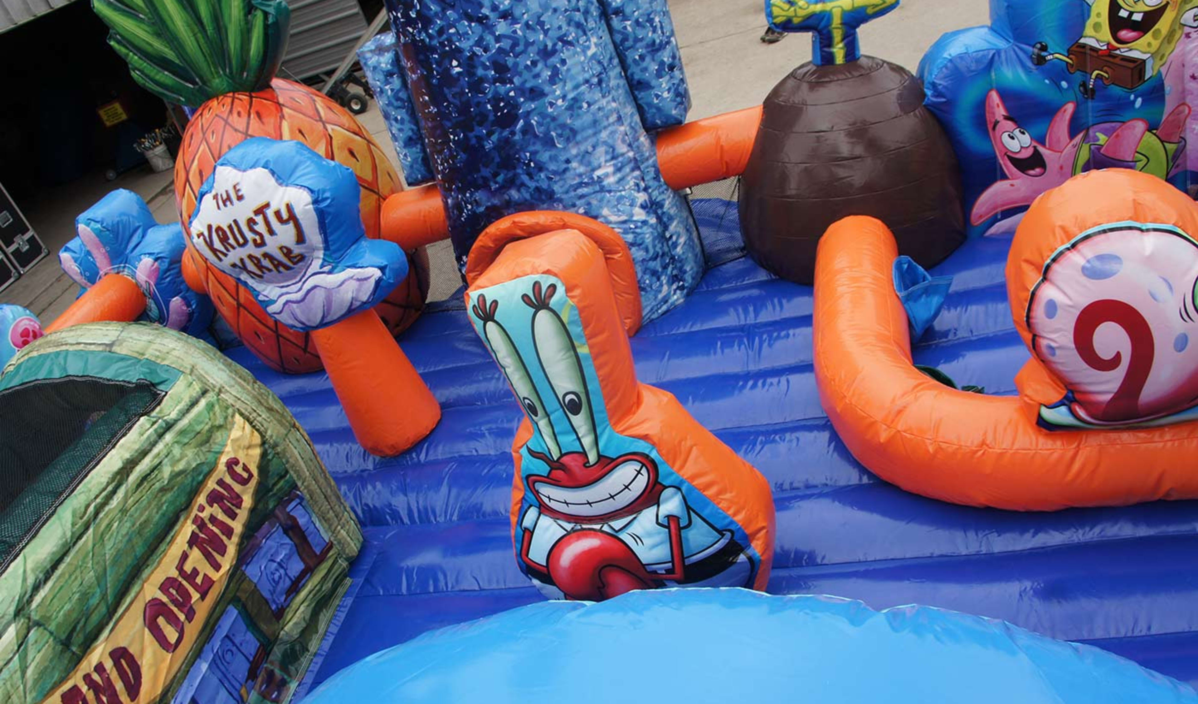 Inside Spongebob Toddler Town DFW
