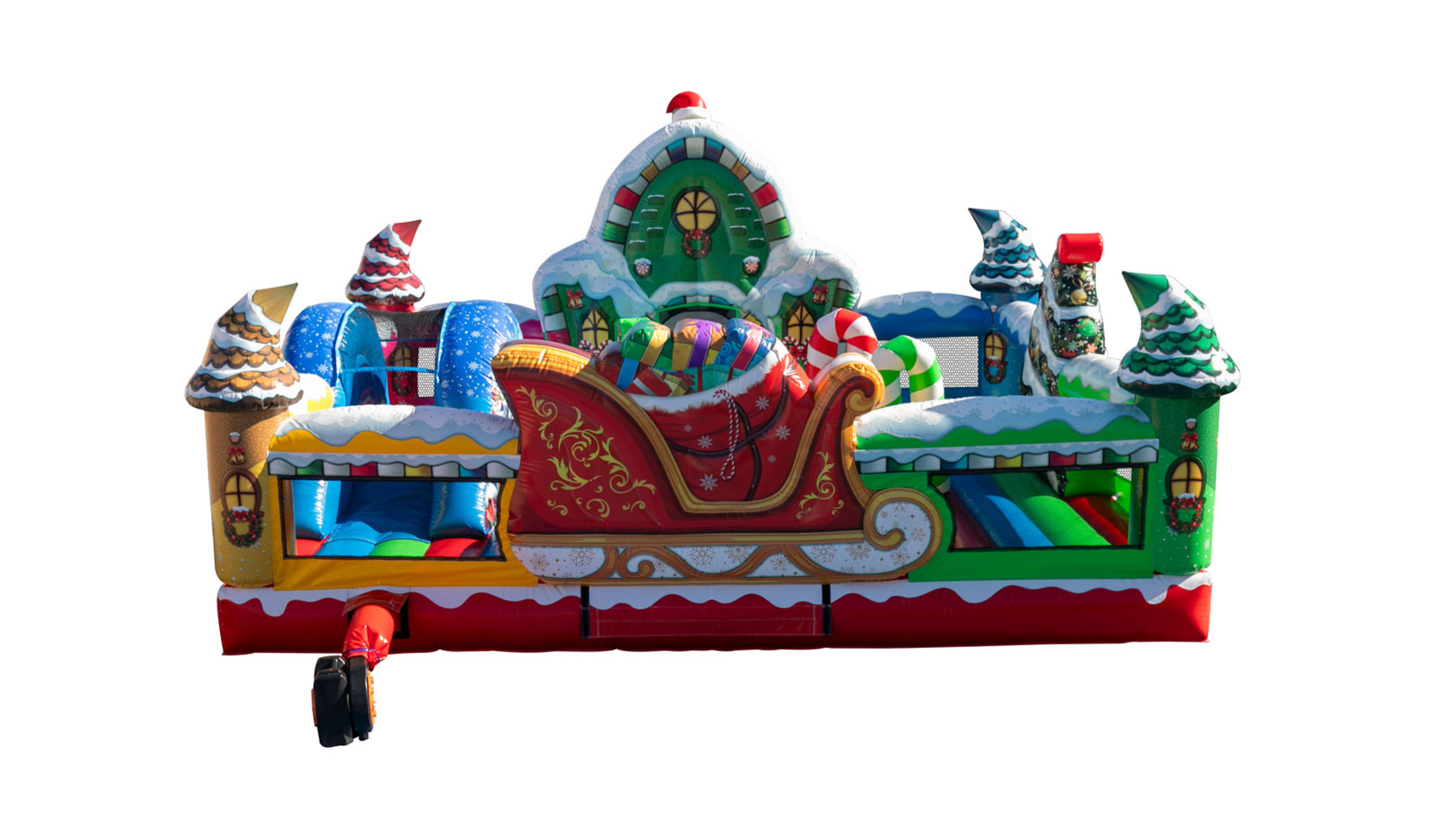 soft play christmas inflatable dallas